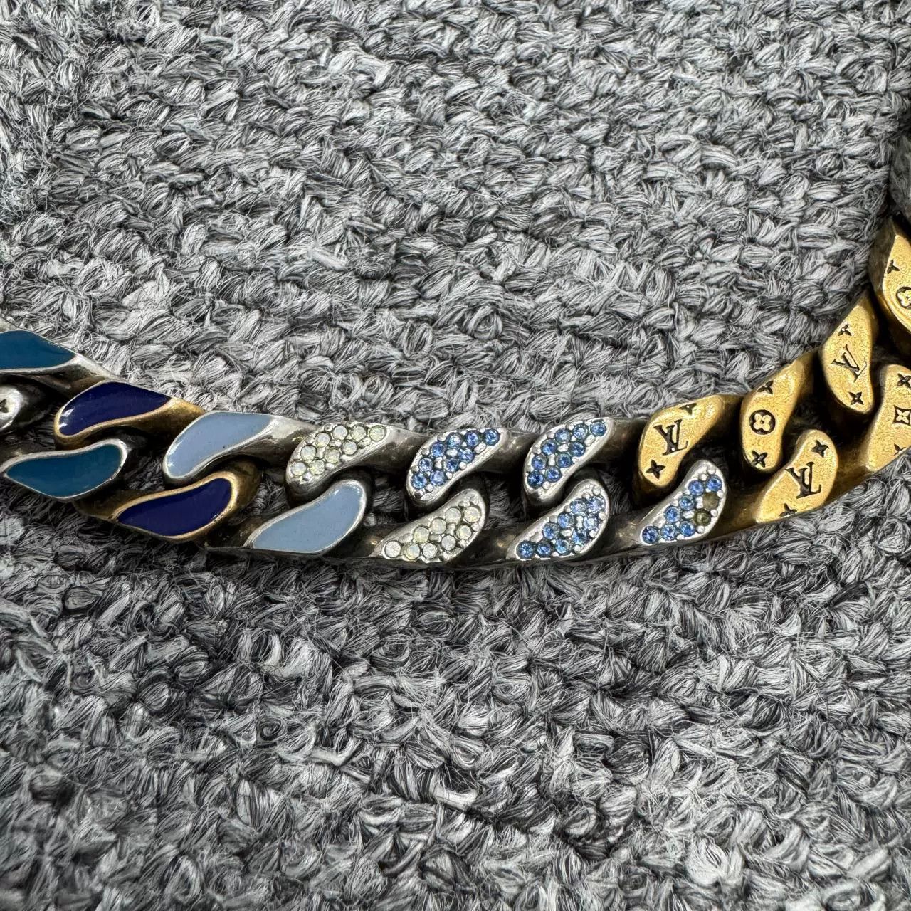 Louis Vuitton Louis Vuitton Chain Links Patches Necklace Size ONE SIZE - 3 Thumbnail