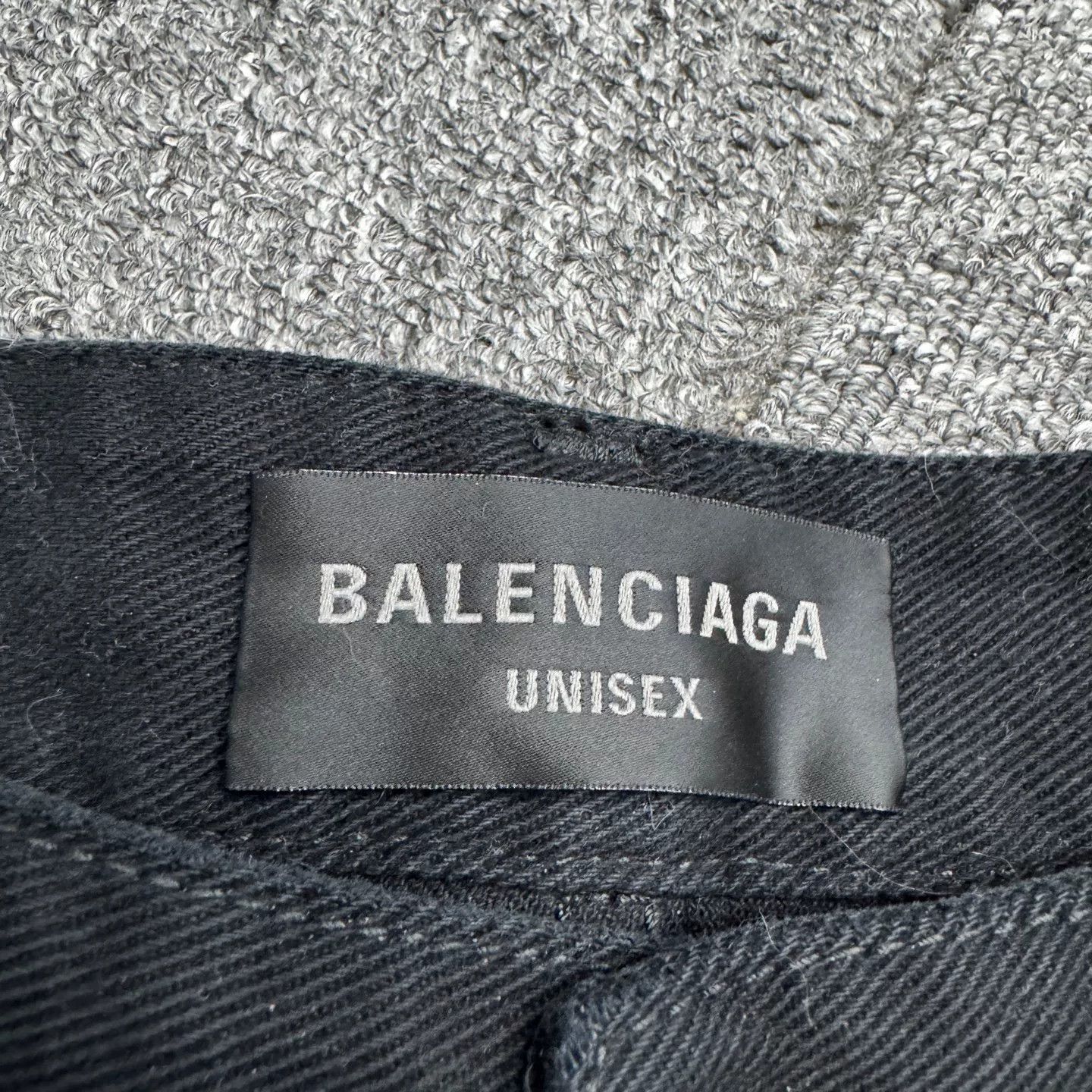 Balenciaga Balenciaga Wide-Leg Jeans Size 32" / US 10 / IT 46 - 2 Thumbnail