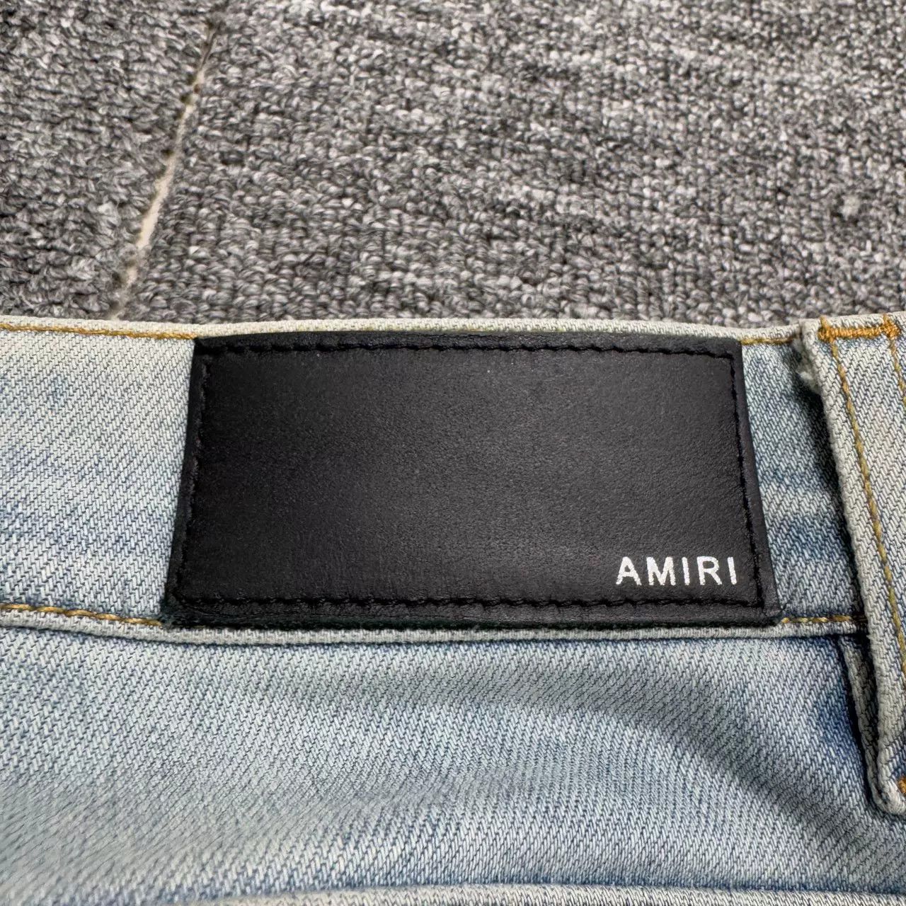 Amiri Amiri Distressed Ripped Side Stripe Jeans Size US 30 / EU 46 - 6 Thumbnail