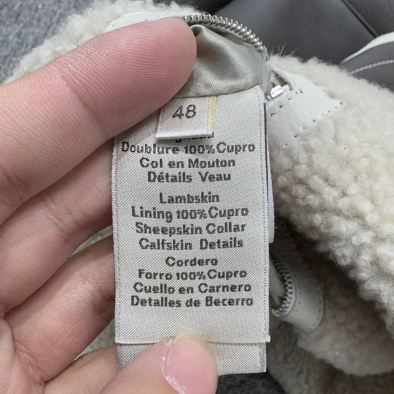 Hermes Hermes Shearling Leather Jacket Size US M / EU 48-50 / 2 - 3 Thumbnail