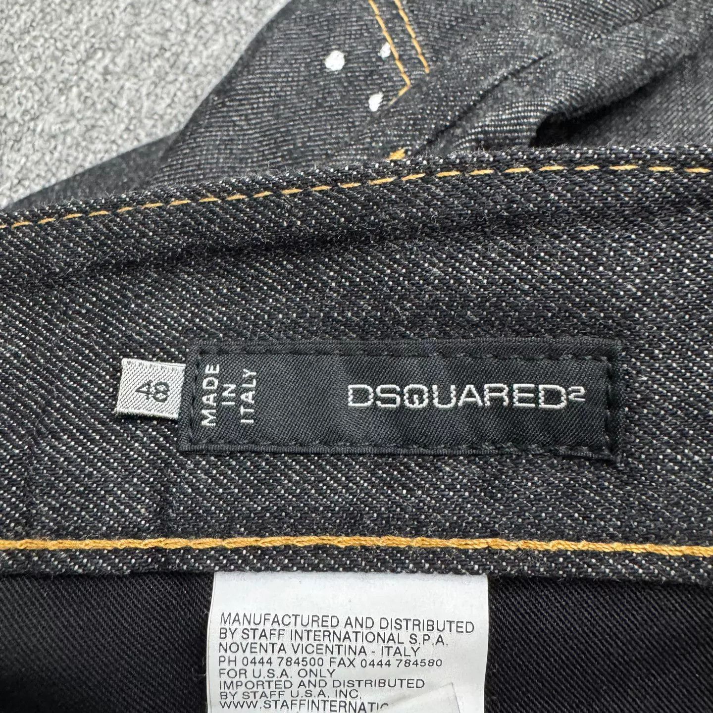 Dsquared2 Dsquared2 Distressed Paint Splatter Jeans Size US 32 / EU 48 - 2 Thumbnail