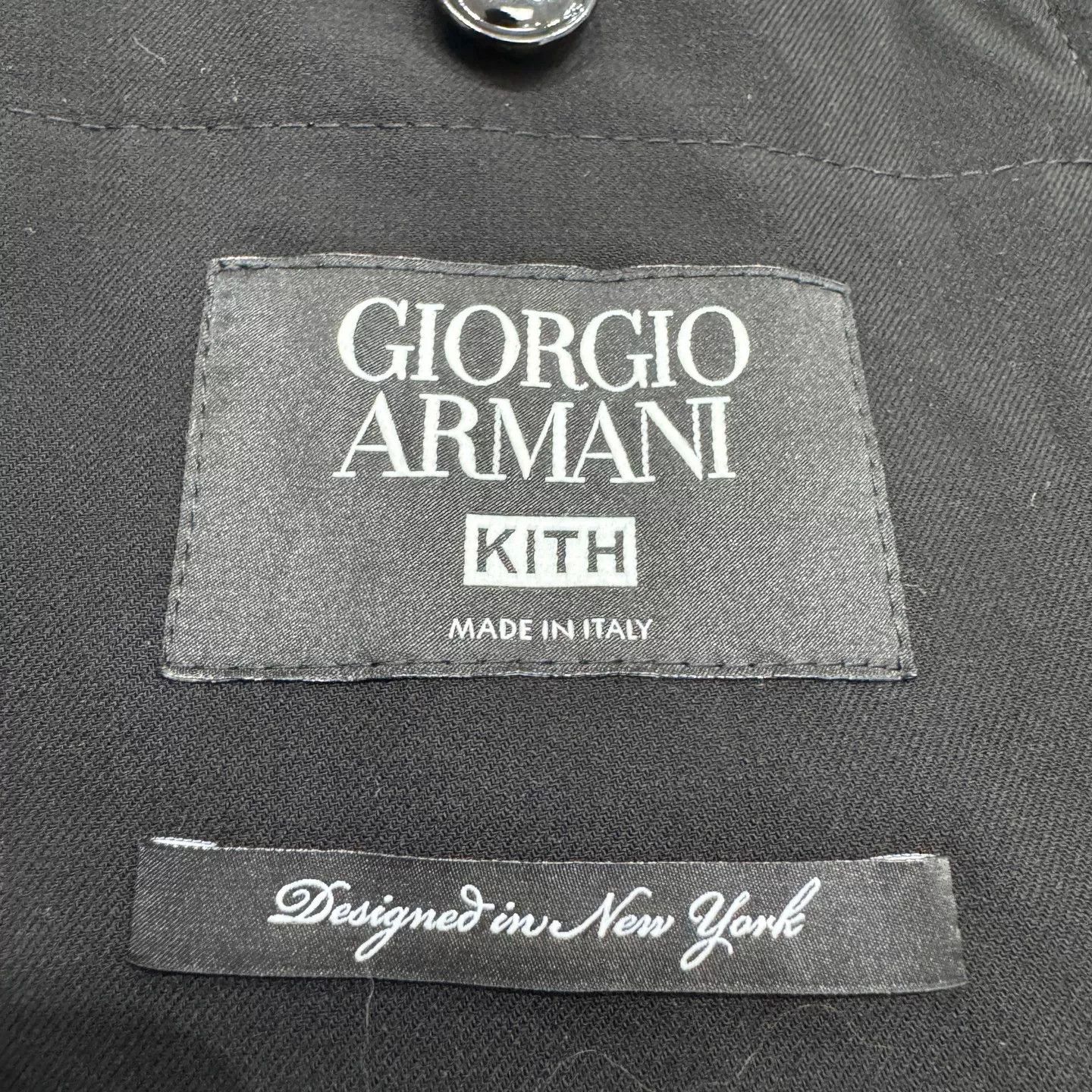 Giorgio Armani GIORGIO ARMANI KITH Wool Coat Size US L / EU 52-54 / 3 - 3 Thumbnail