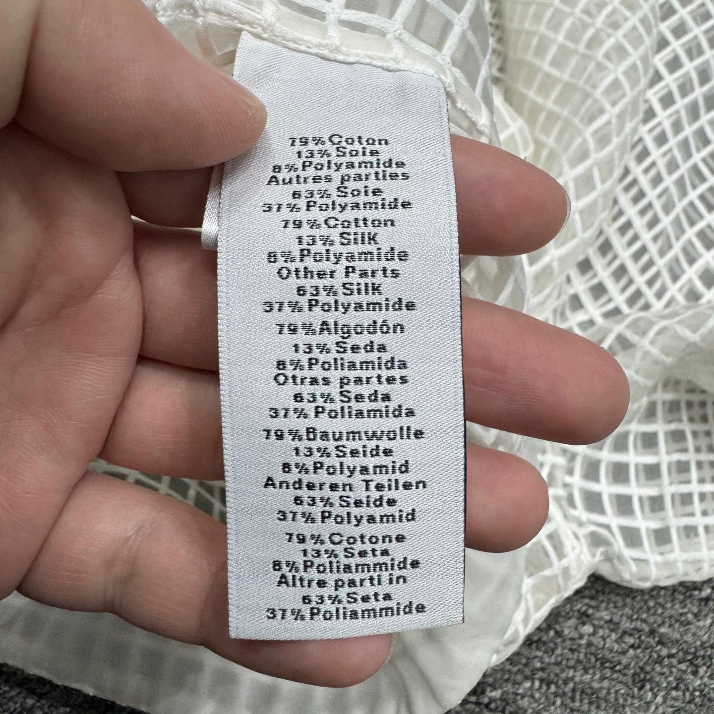 Hermes Hermes Mesh Sheer Jacket Size US XXS / EU 40 - 3 Thumbnail