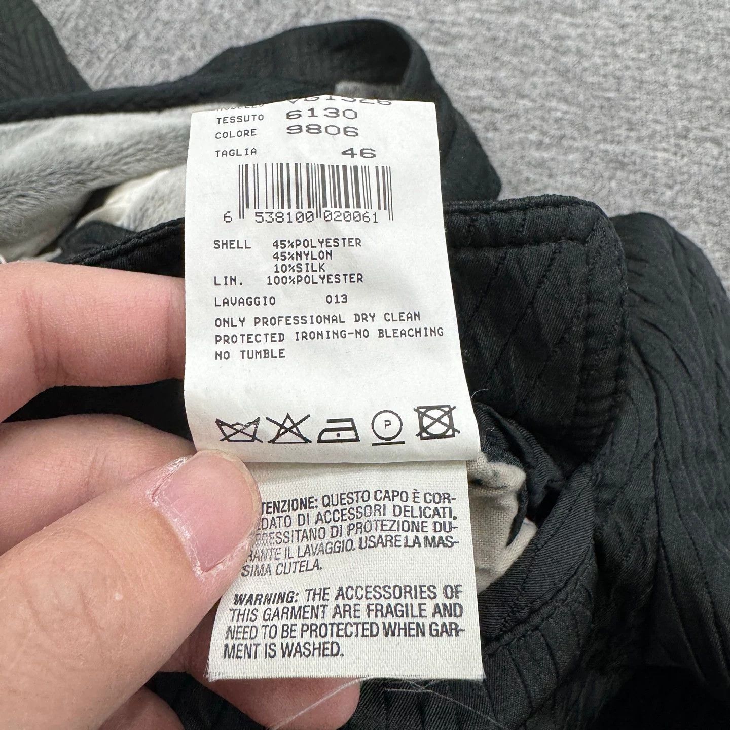 Emporio Armani EMPORIO ARMANI Warm Jacket Size US S / EU 44-46 / 1 - 4 Thumbnail