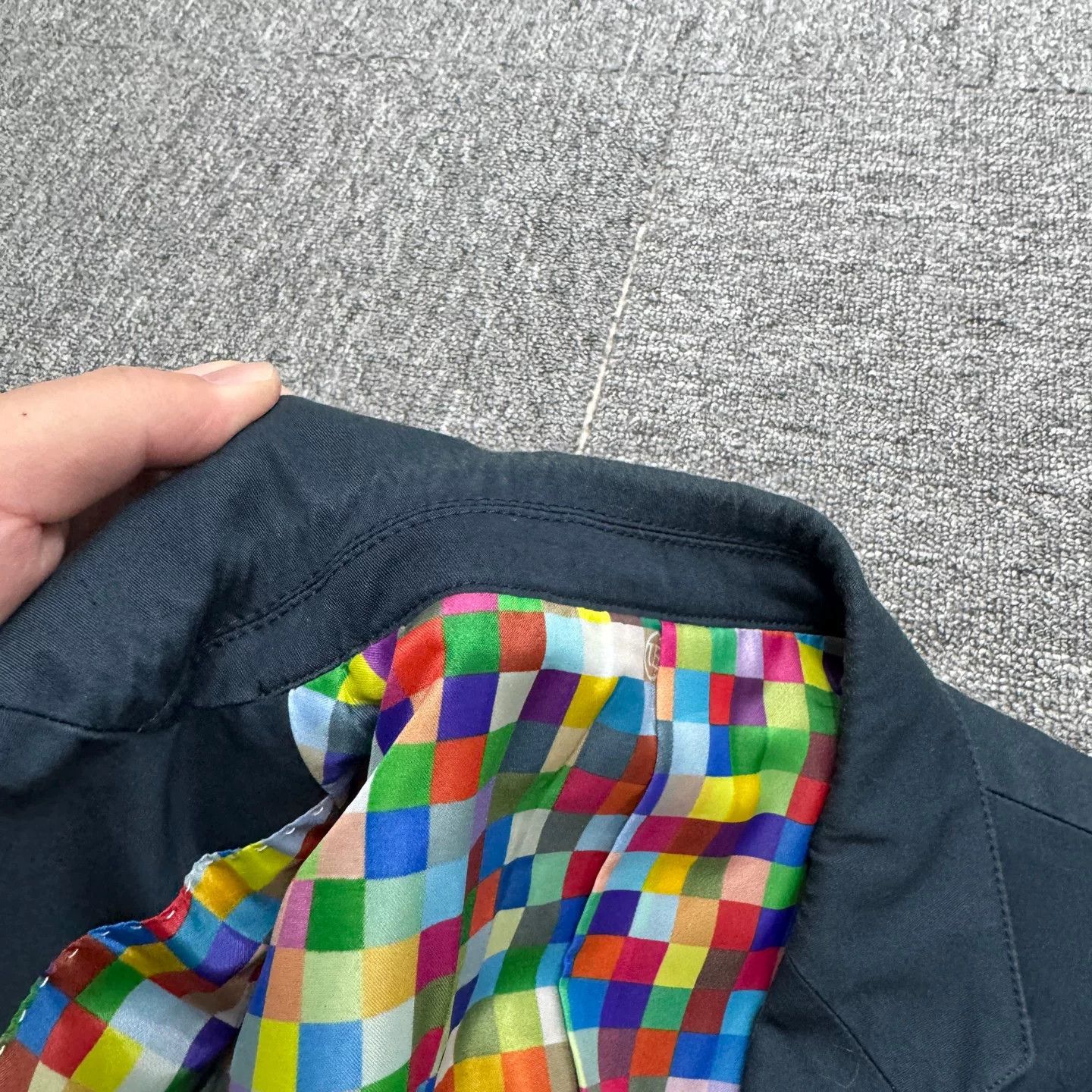 uniform experiment Uniform Experiment Mosaic Lined Suit Jacket Size US S / EU 44-46 / 1 - 2 Thumbnail