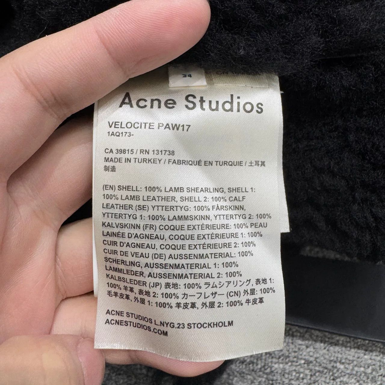 Acne Studios Acne Studios Shearling Coat Size US M / EU 48-50 / 2 - 3 Thumbnail