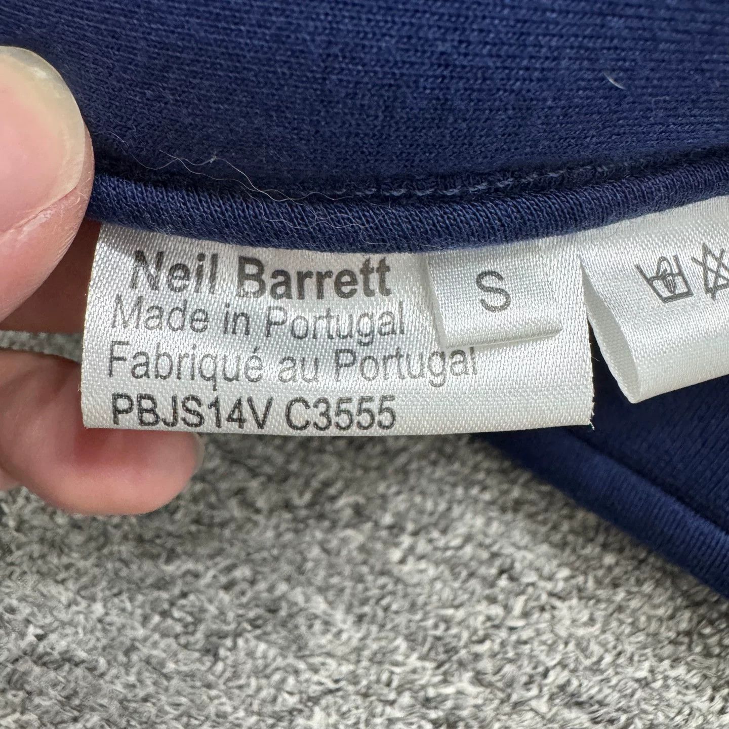 Neil Barrett Neil Barrett Color-Block Space Cotton Hoodie Size US S / EU 44-46 / 1 - 3 Thumbnail
