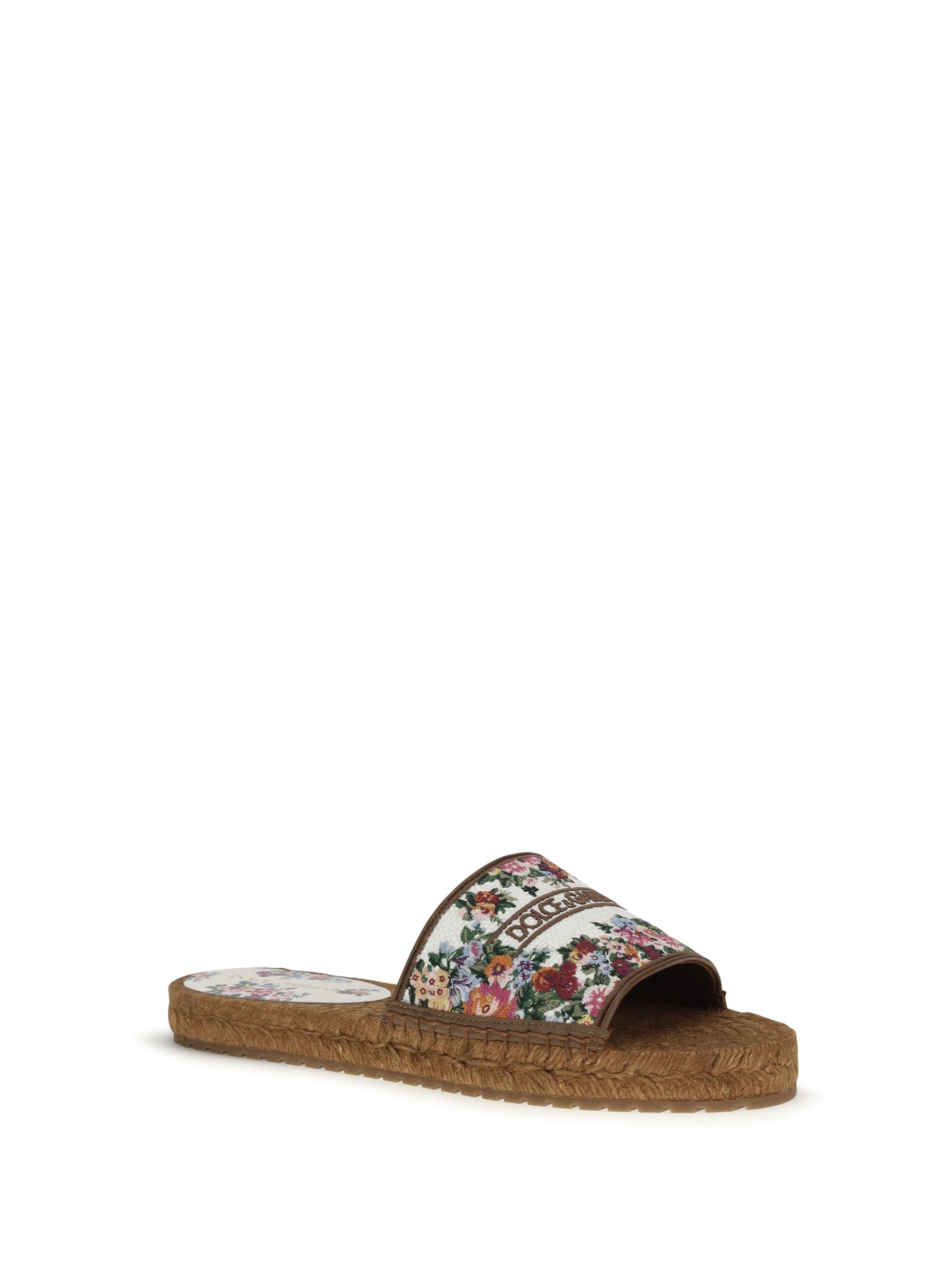 Dolce & Gabbana Embroidered espadrille Sandals Size US 8 / IT 38 - 2 Thumbnail