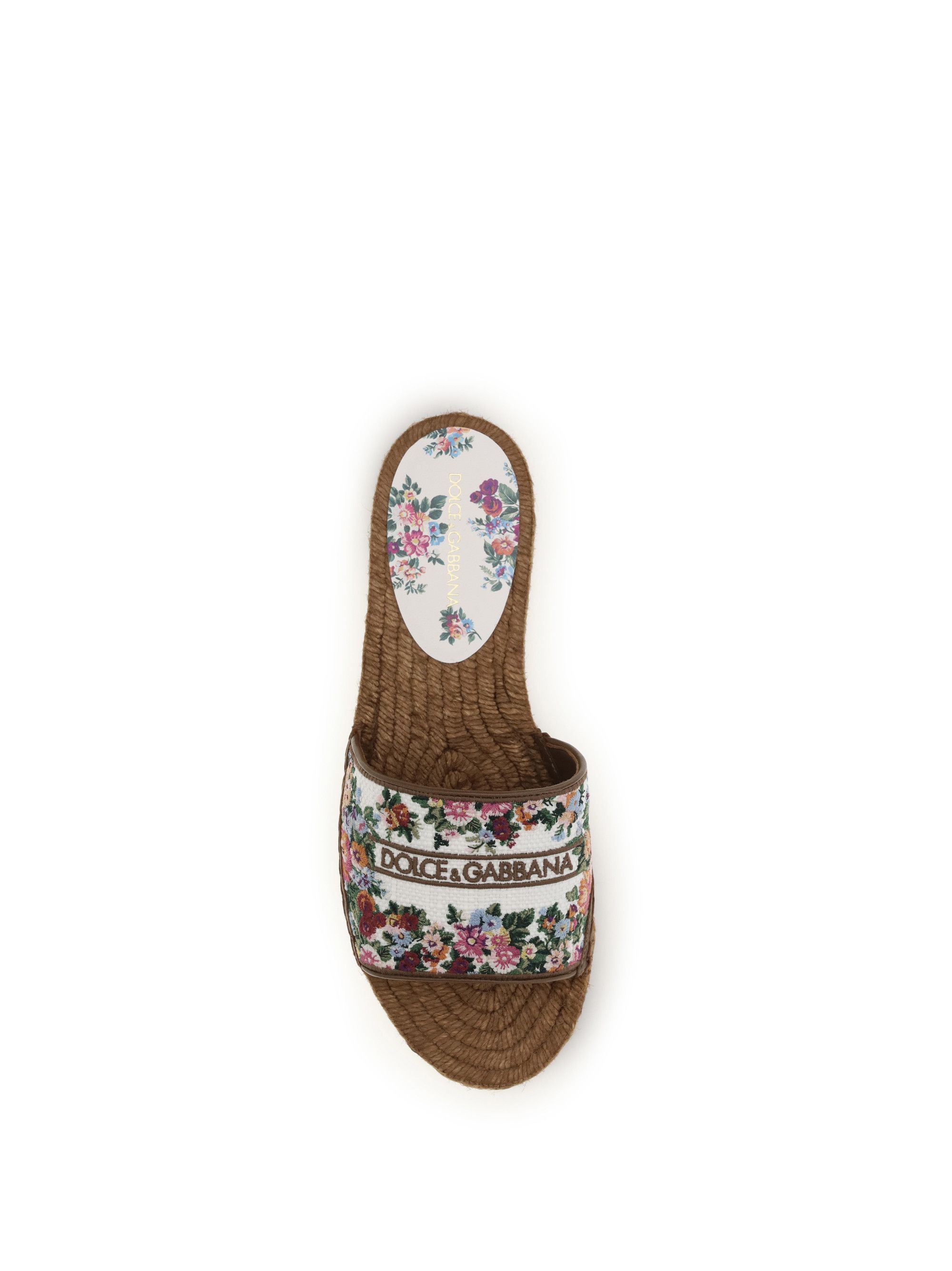 Dolce & Gabbana Embroidered espadrille Sandals Size US 8 / IT 38 - 4 Thumbnail