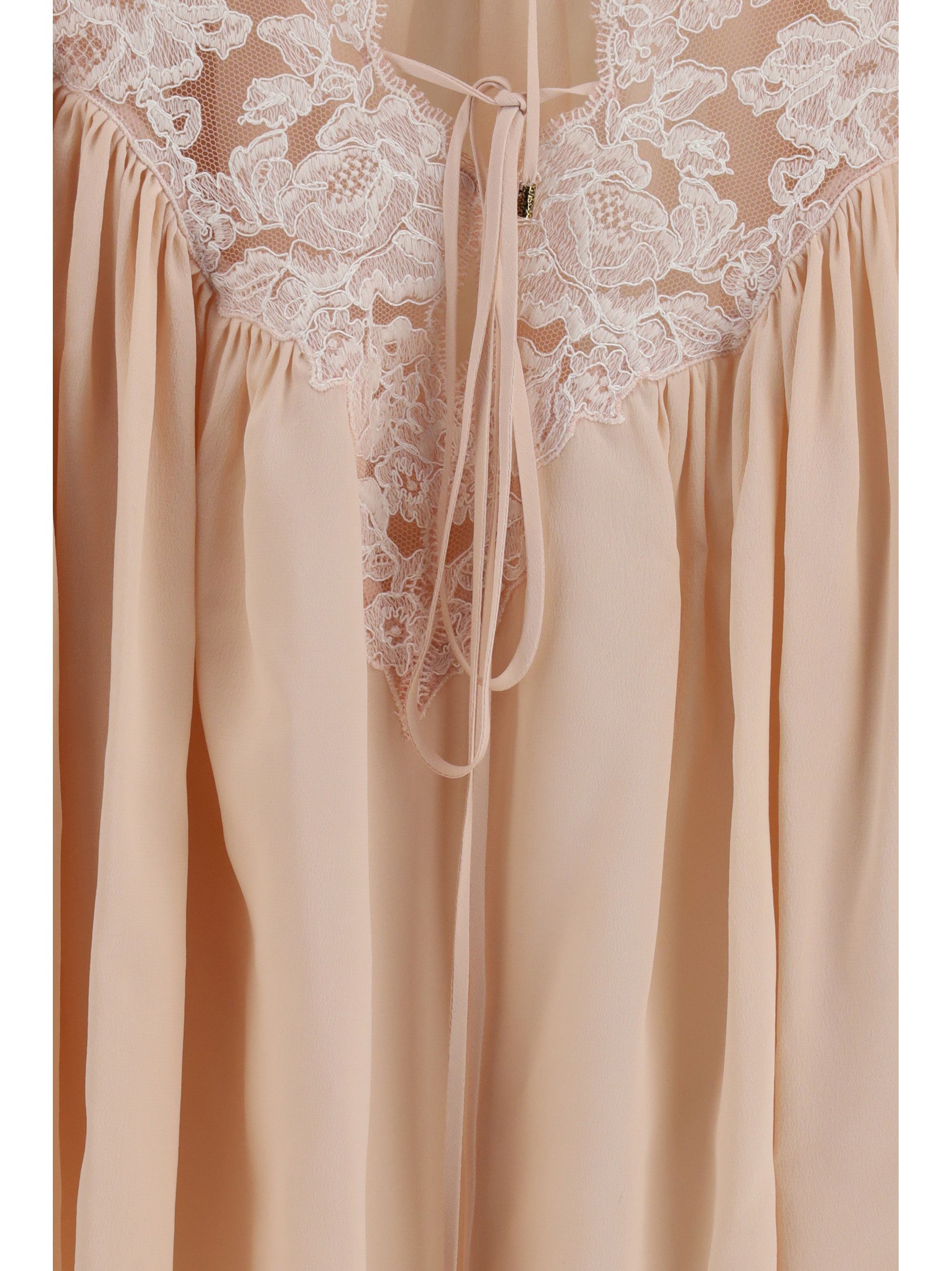 Chloe V-neck Shirt Size M / US 6-8 / IT 42-44 - 3 Thumbnail