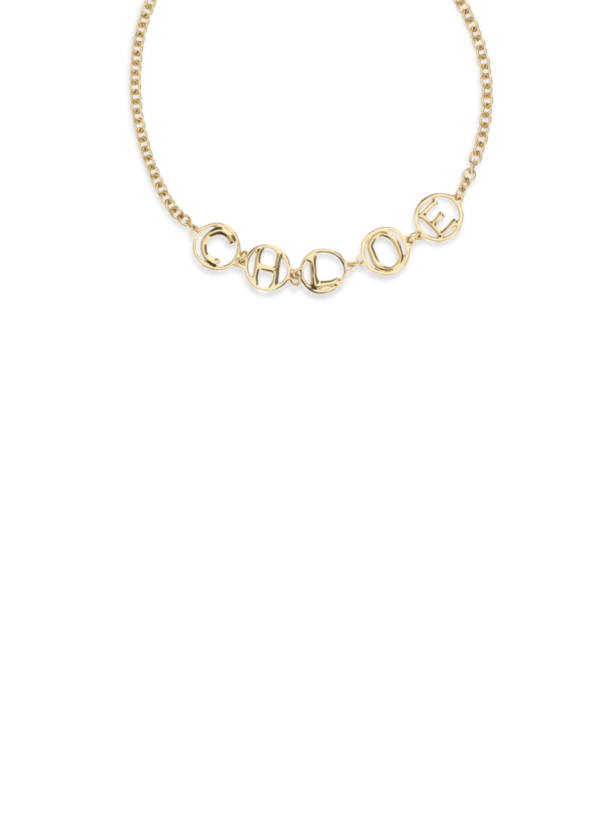 Chloe Script choker Necklace Size ONE SIZE - 3 Thumbnail