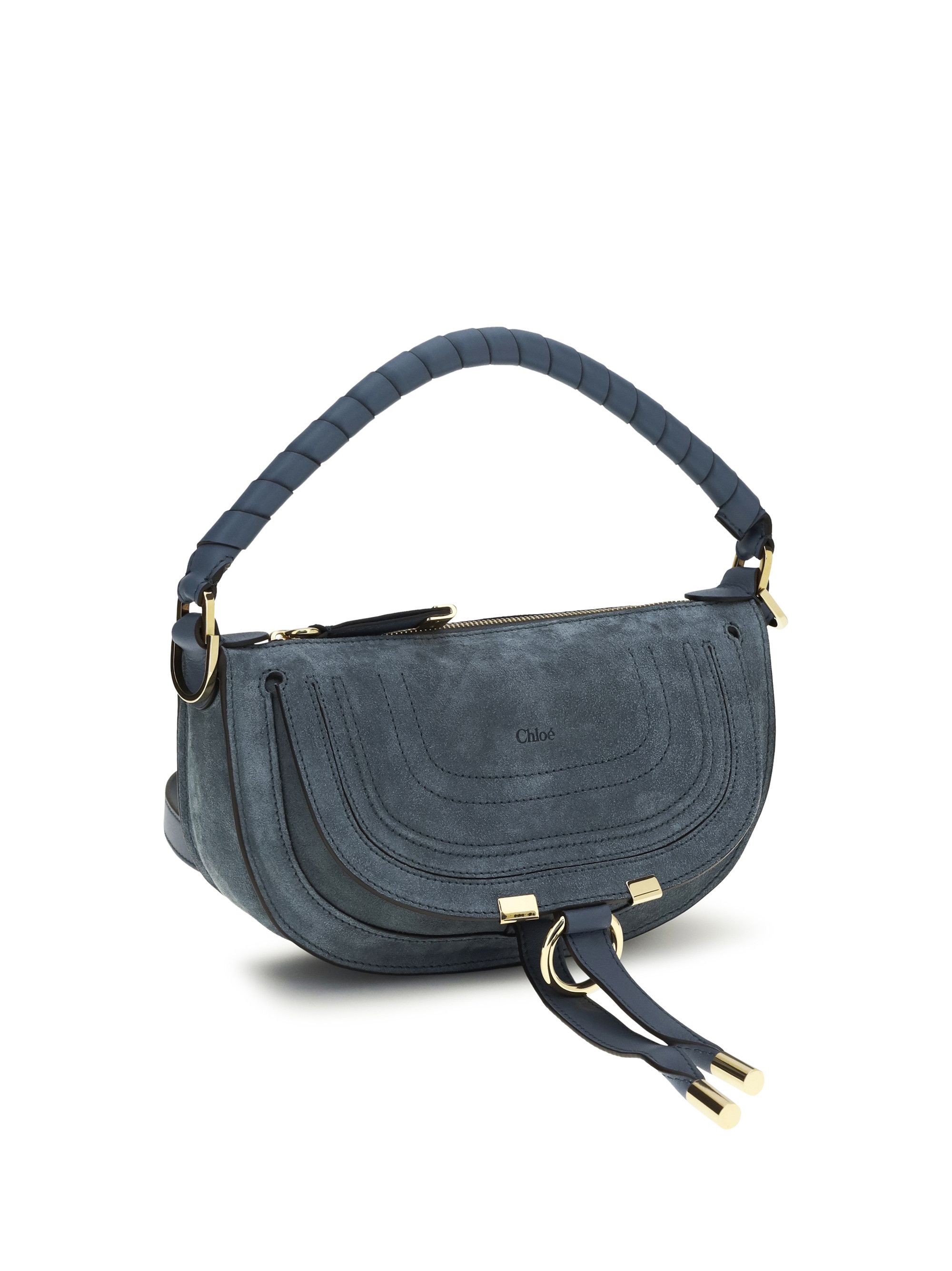 Chloe Marcie suede mini Shoulder Bag Size ONE SIZE - 2 Thumbnail