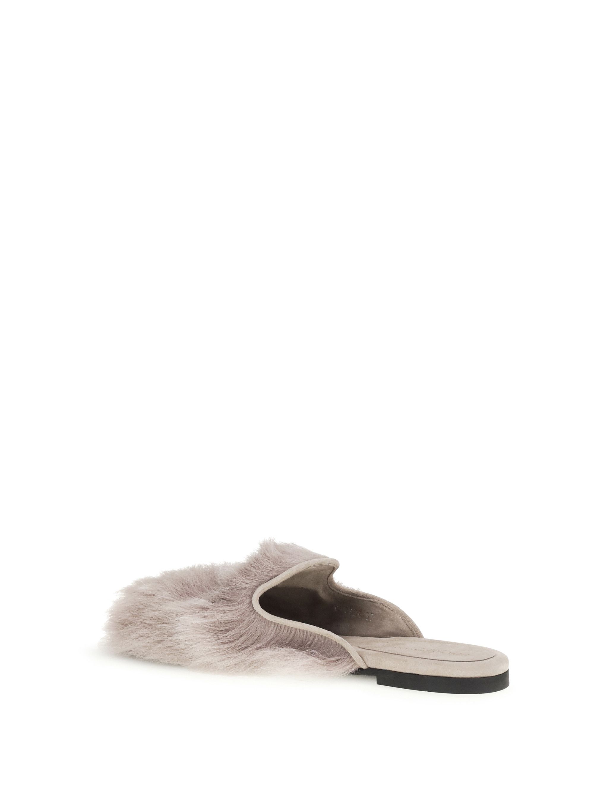 Dolce & Gabbana Sheepskin Mules Size US 6 / IT 36 - 3 Thumbnail