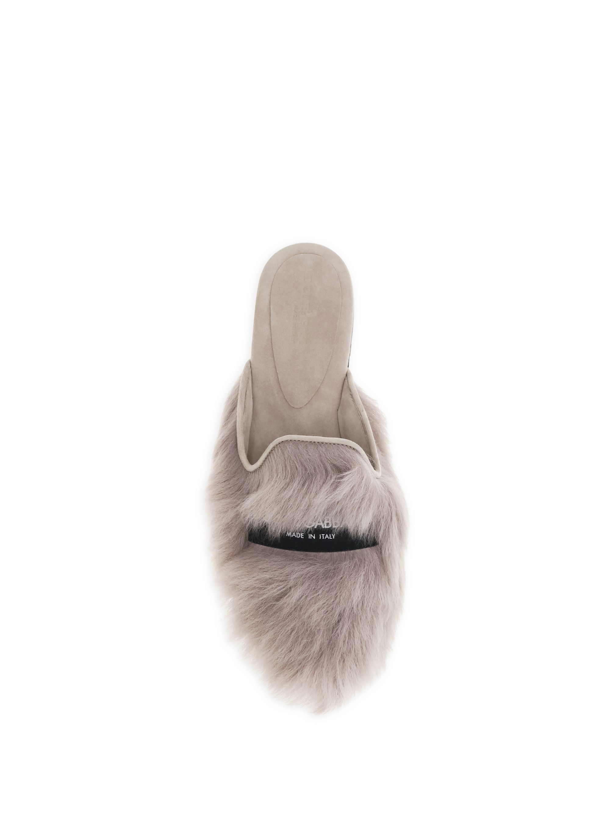 Dolce & Gabbana Sheepskin Mules Size US 8 / IT 38 - 4 Thumbnail