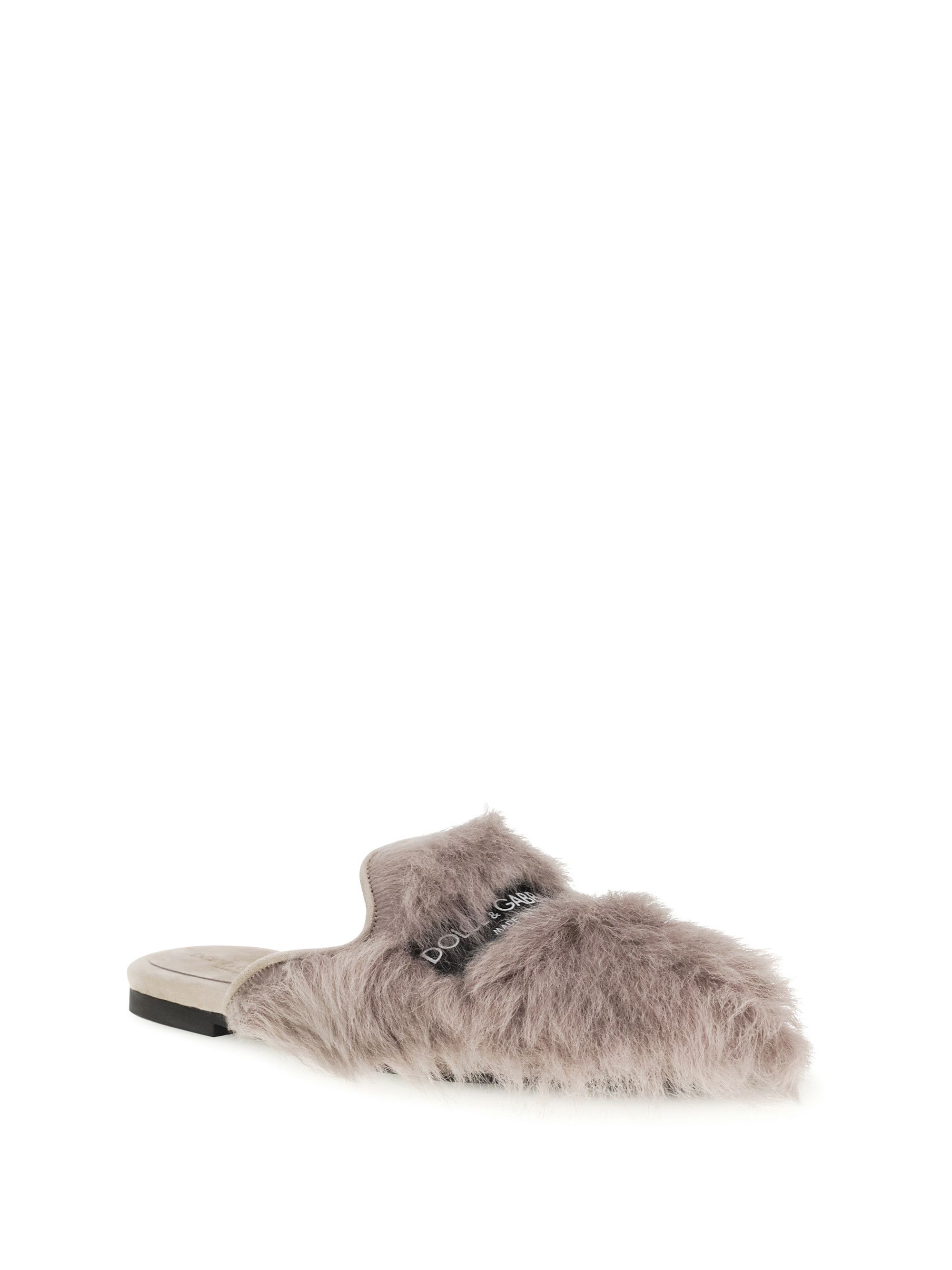 Dolce & Gabbana Sheepskin Mules Size US 10 / IT 40 - 2 Thumbnail