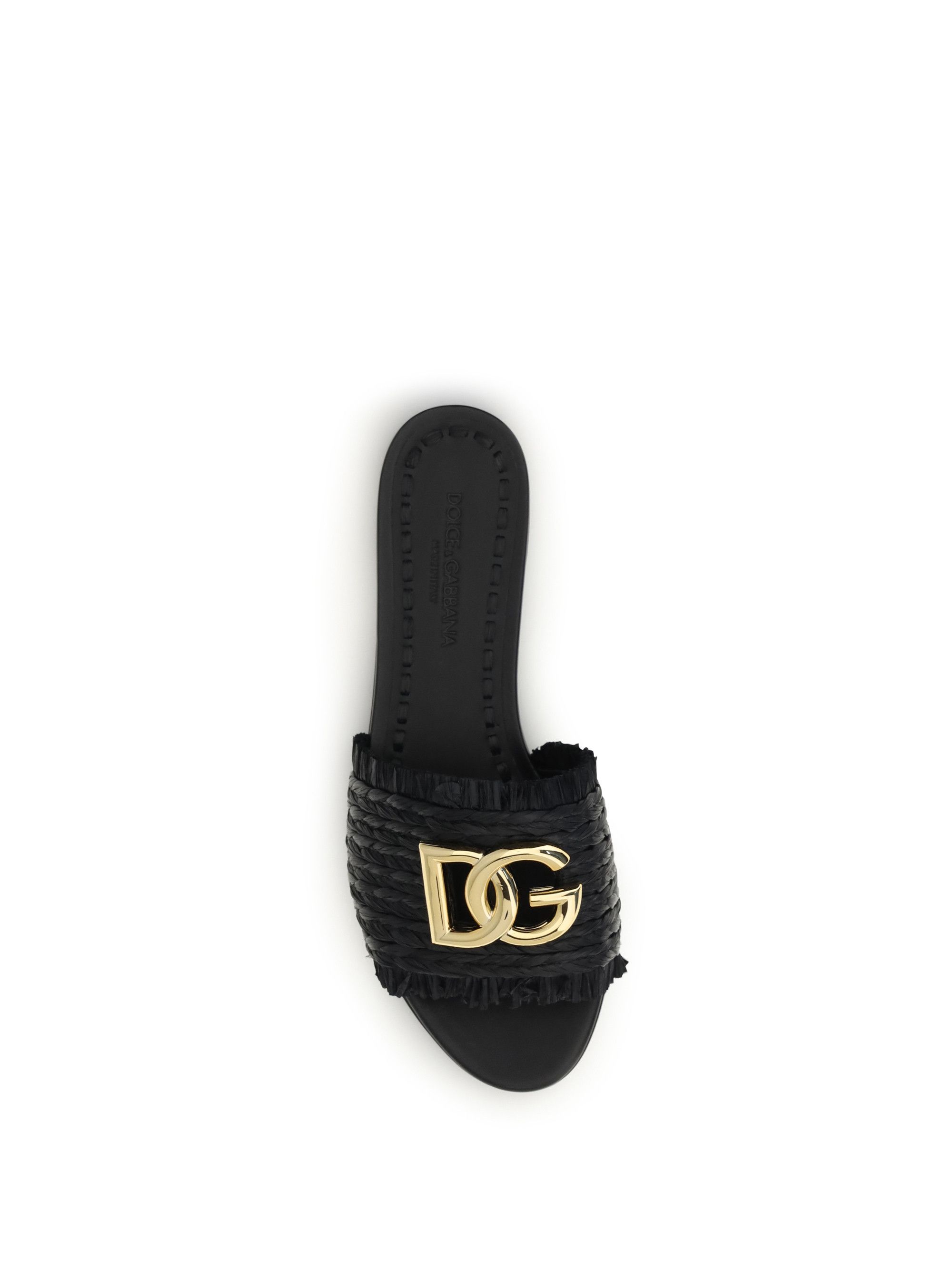 Dolce & Gabbana raffia Sandals Size US 7 / IT 37 - 4 Thumbnail