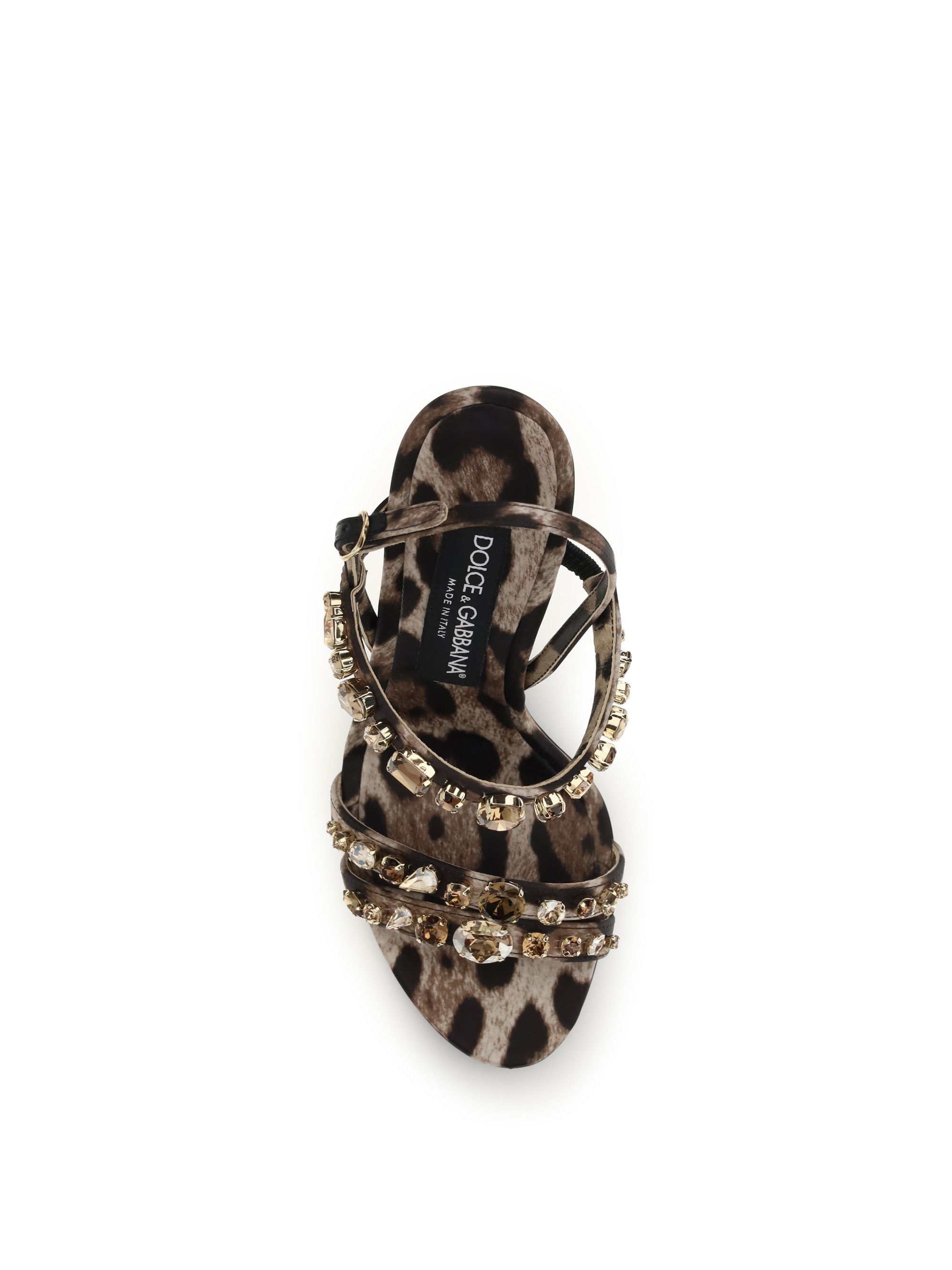 Dolce & Gabbana Keira leopard-print Sandals Size US 10 / IT 40 - 4 Thumbnail