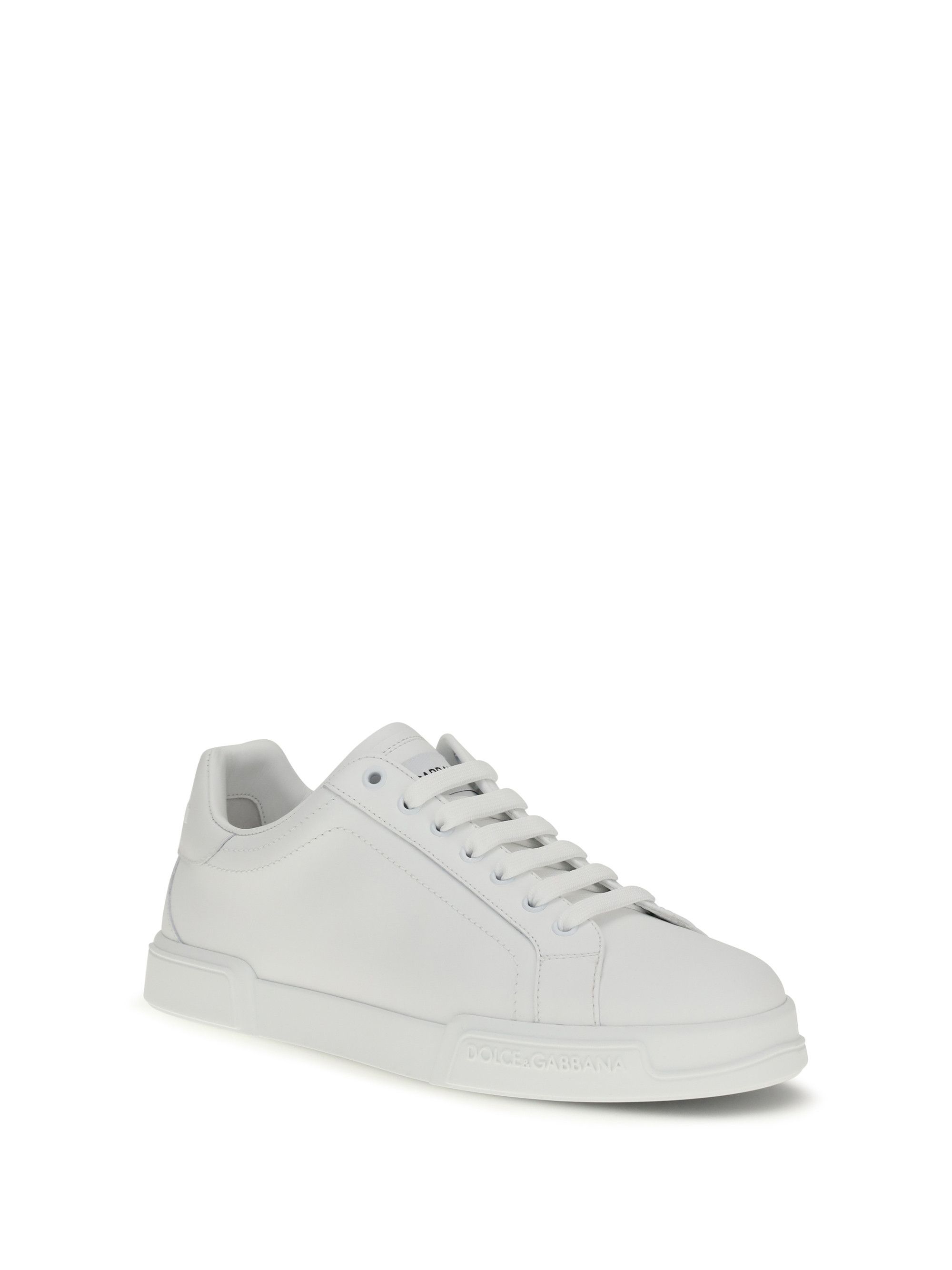 Dolce & Gabbana Leather Sneakers Size US 12 / EU 45 - 2 Thumbnail