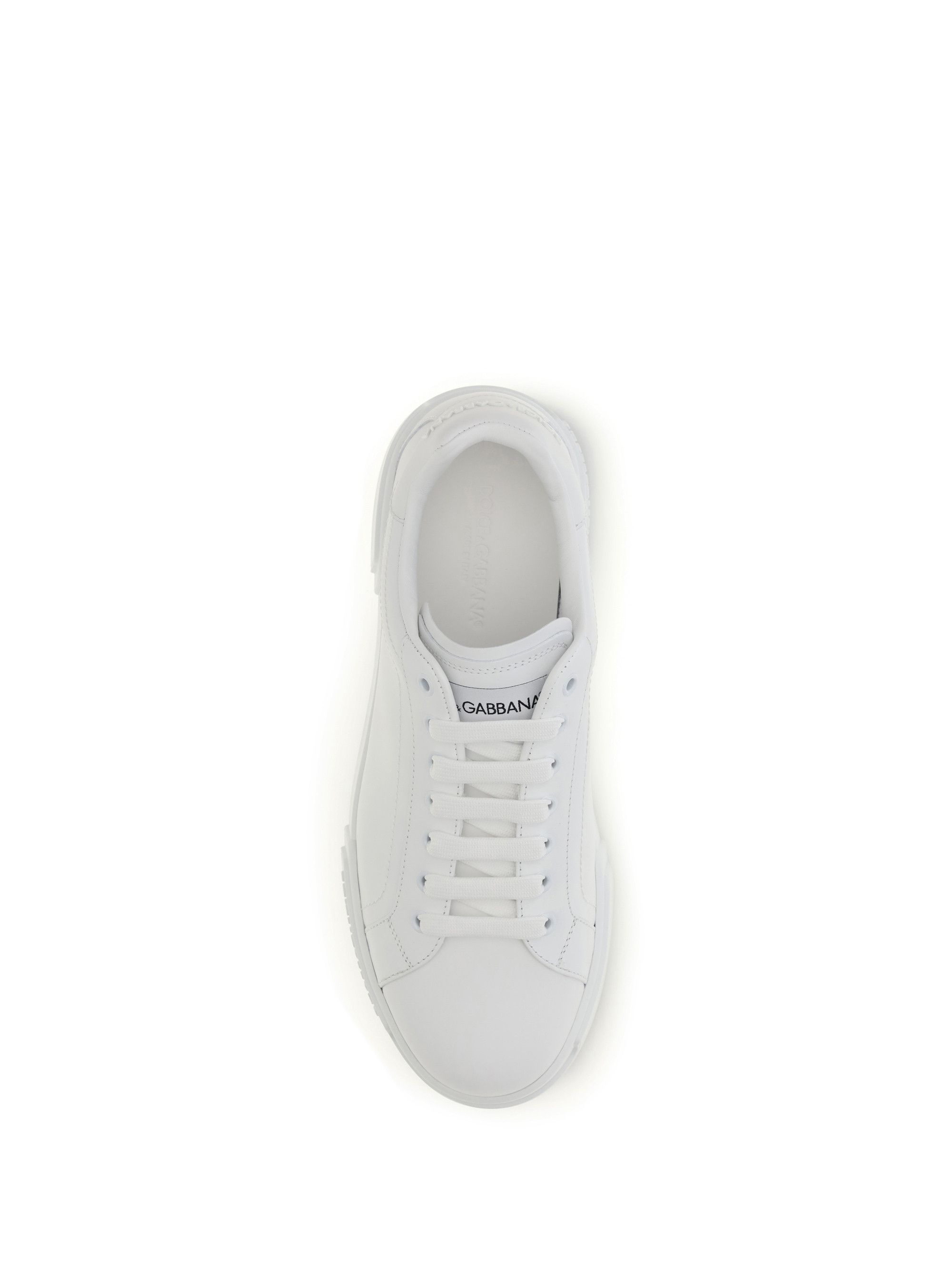 Dolce & Gabbana Leather Sneakers Size US 12 / EU 45 - 4 Thumbnail