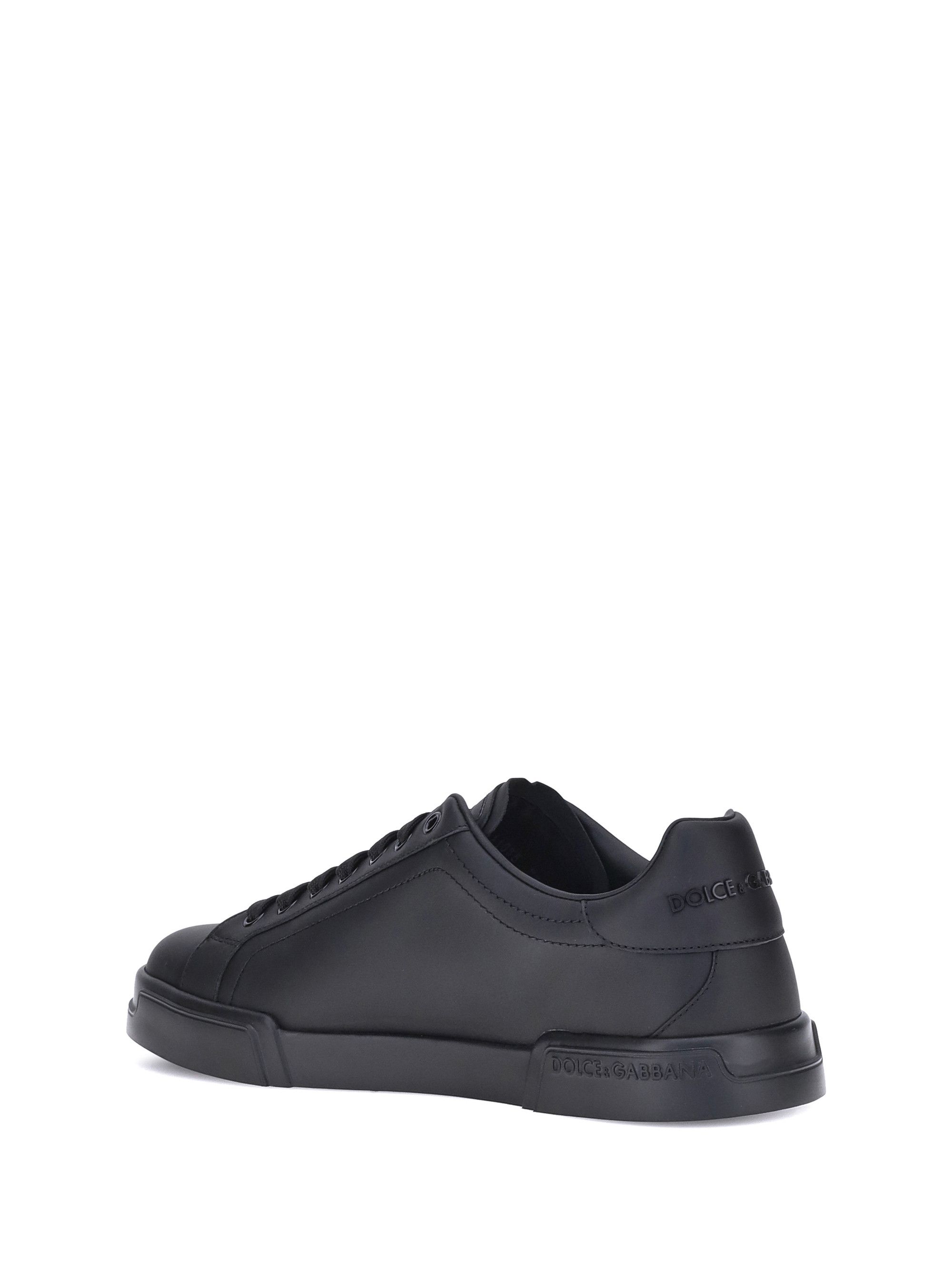 Dolce & Gabbana Leather Sneakers Size US 12 / EU 45 - 3 Thumbnail