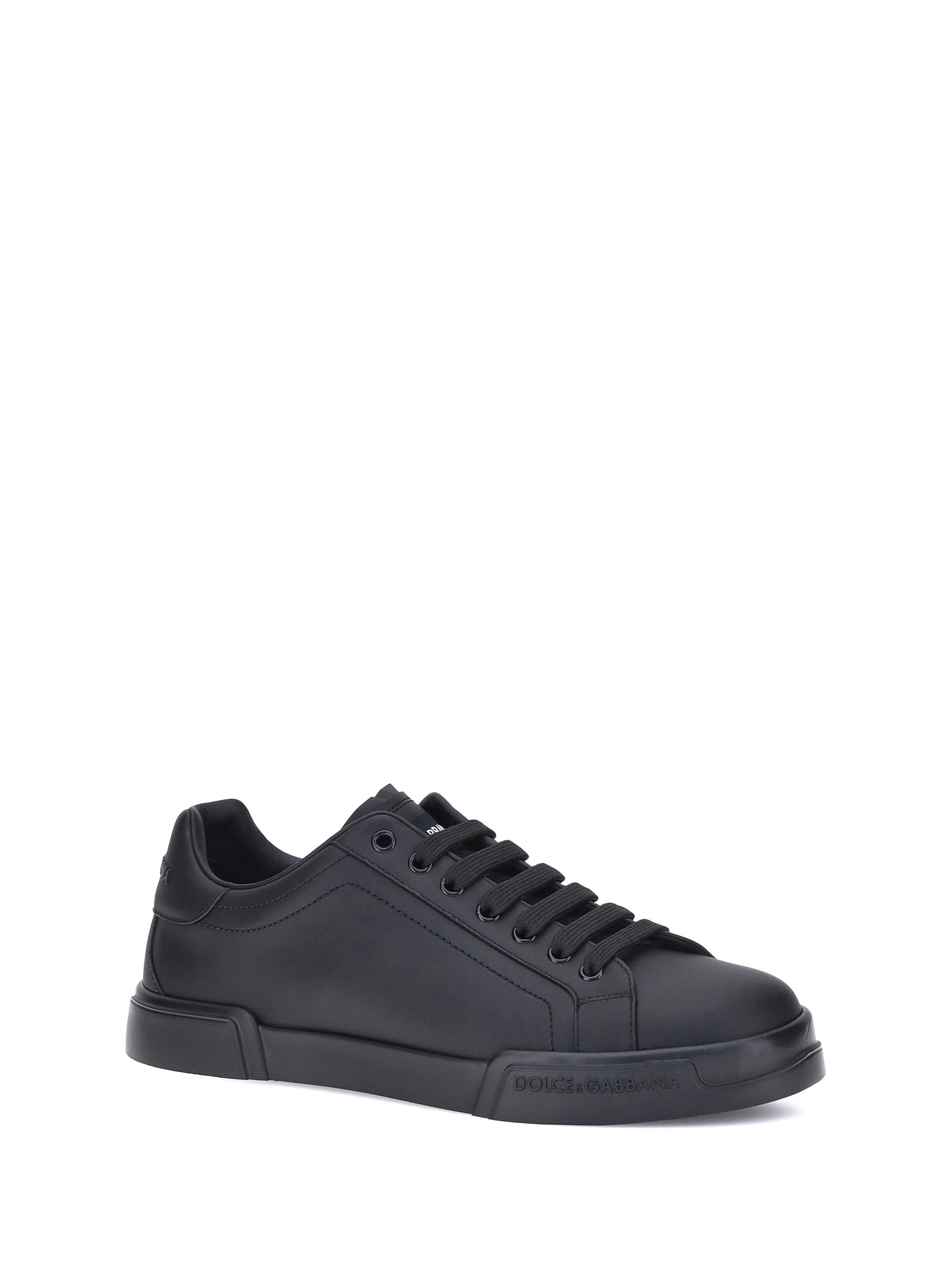 Dolce & Gabbana Leather Sneakers Size US 12 / EU 45 - 2 Thumbnail