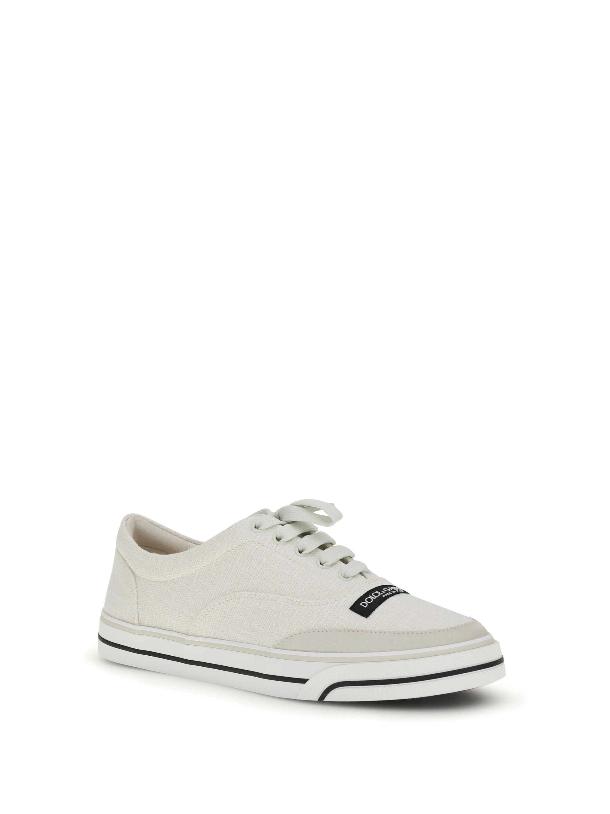 Dolce & Gabbana DG Sailing linen Sneakers Size US 10 / EU 43 - 2 Thumbnail