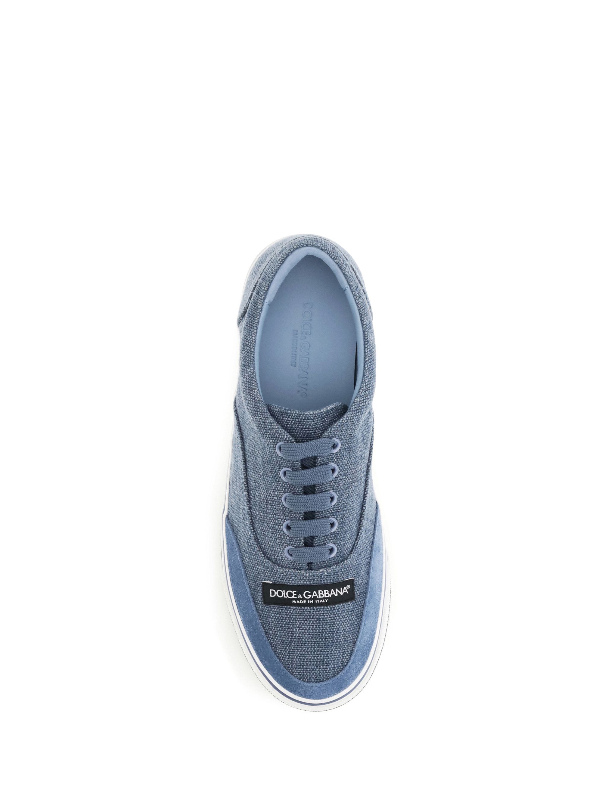 Dolce & Gabbana DG Sailing linen Sneakers Size US 7 / EU 40 - 4 Thumbnail
