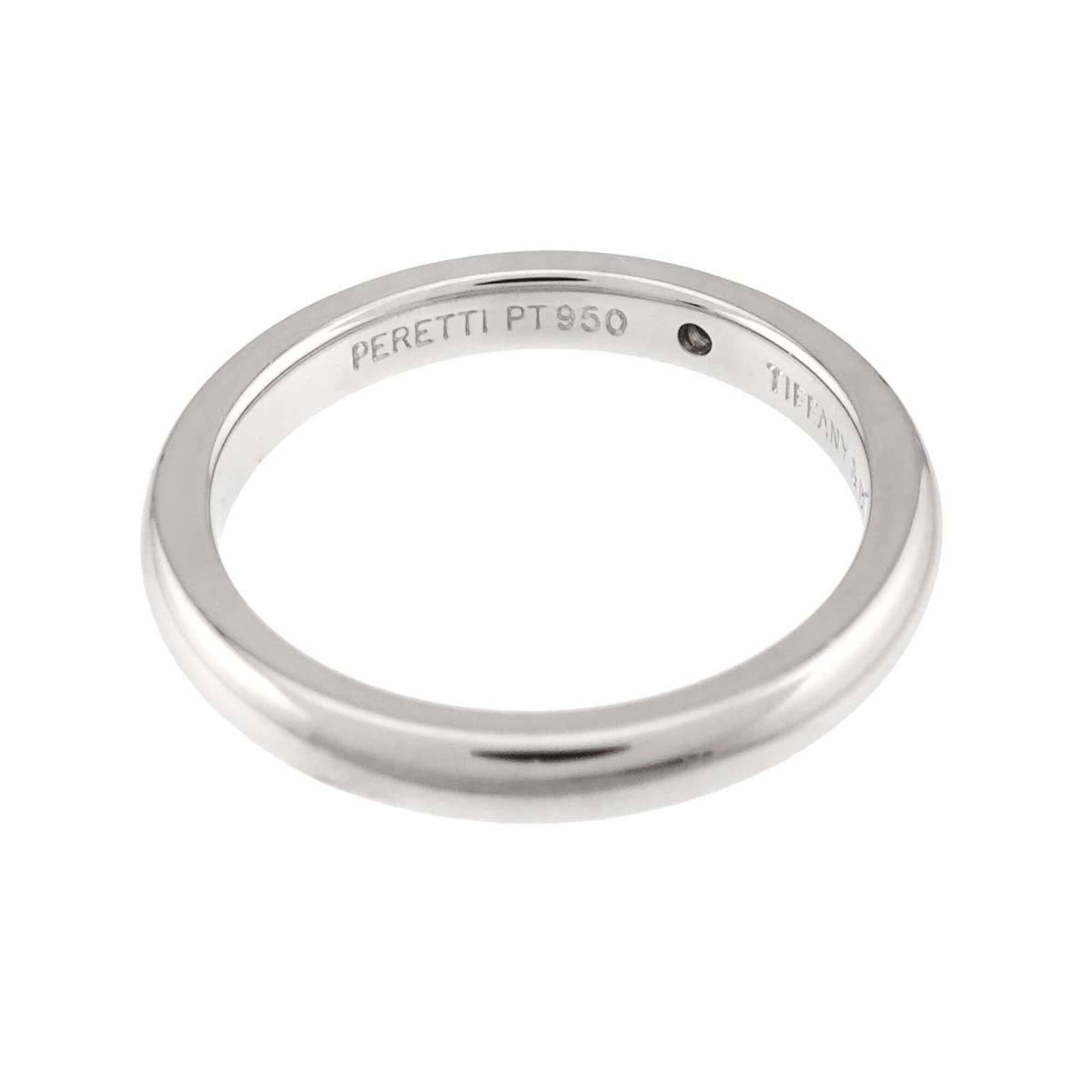 Tiffany & Co. Tiffany & Co. Stacking Band Ring with 1 Diamond, Platinum. Size ONE SIZE - 4 Thumbnail