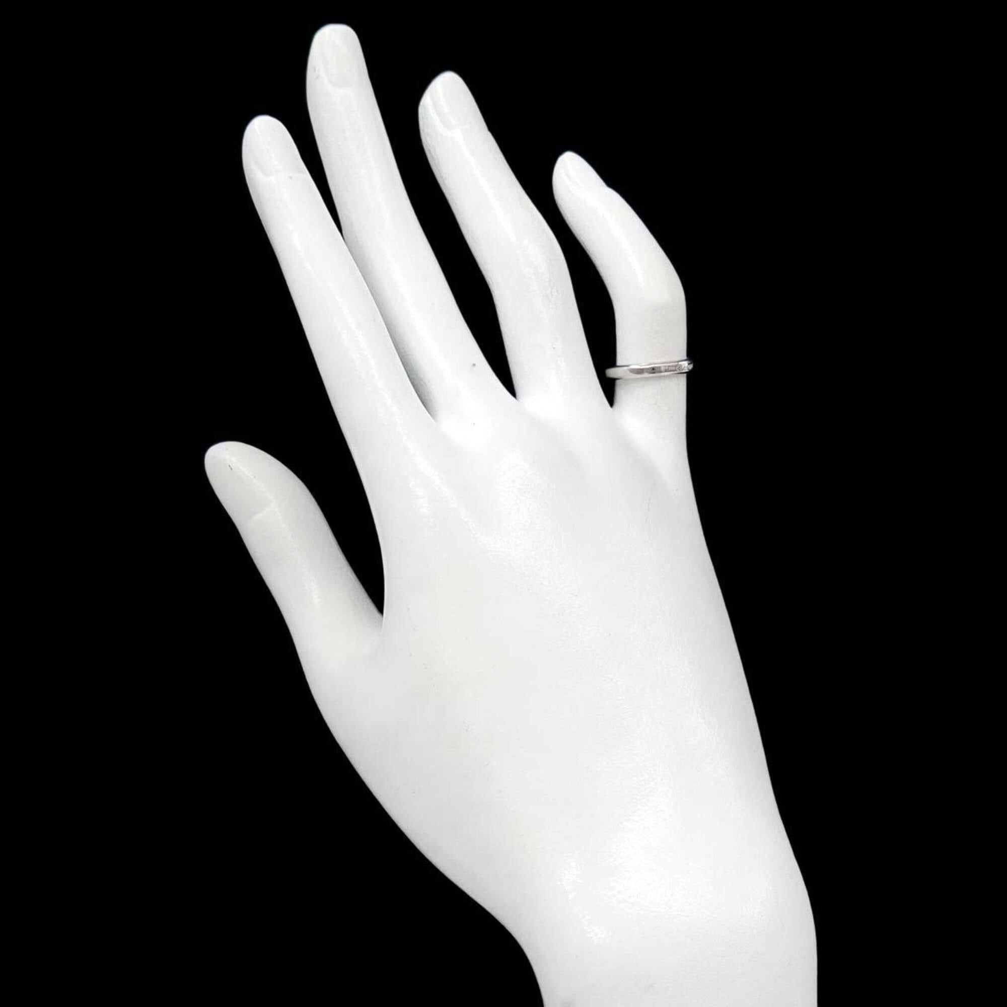 Van Cleef & Arpels Van Cleef & Arpels Tendrement #47 Ring, 2.5mm wide, Platinum. Size ONE SIZE - 8 Thumbnail