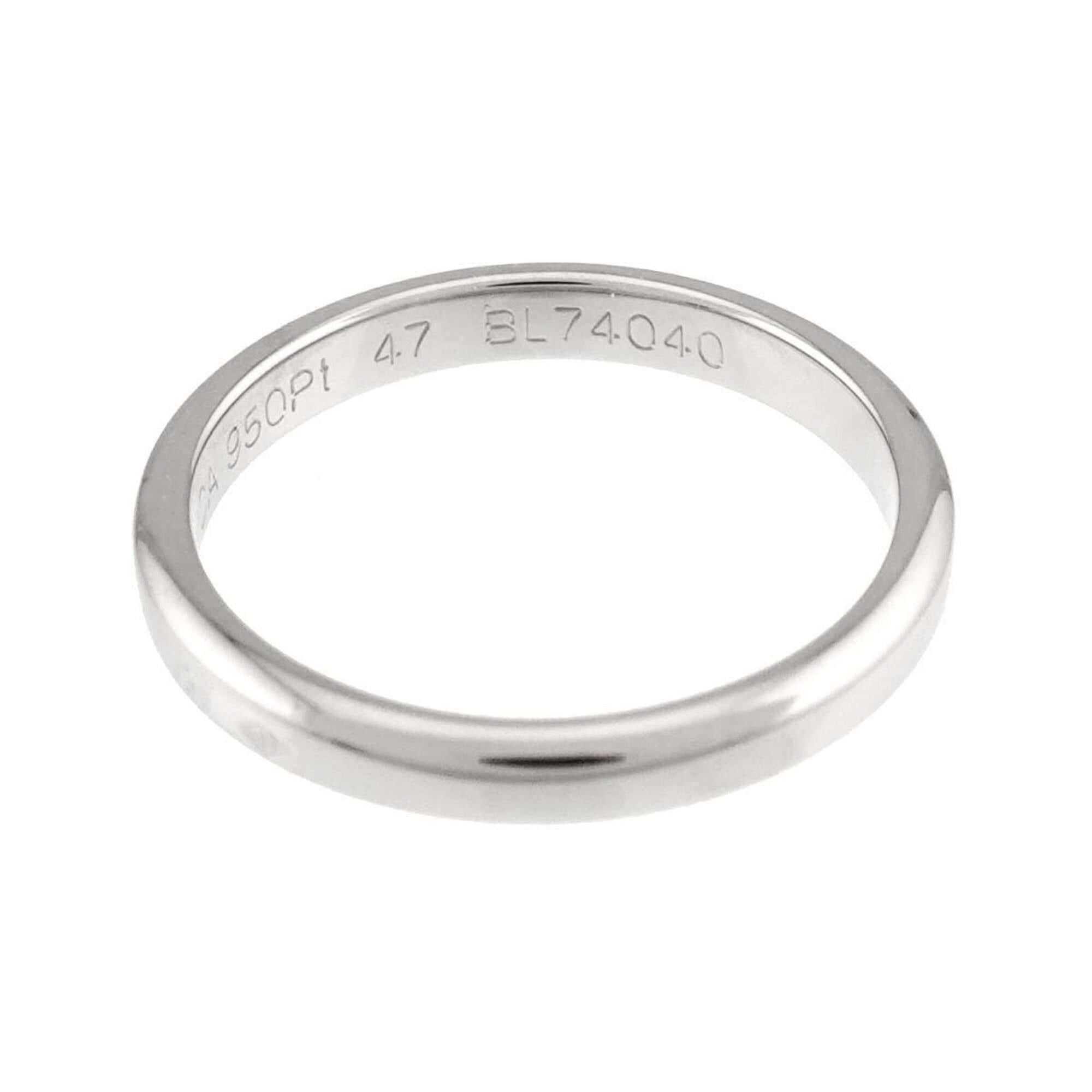 Van Cleef & Arpels Van Cleef & Arpels Tendrement #47 Ring, 2.5mm wide, Platinum. Size ONE SIZE - 4 Thumbnail