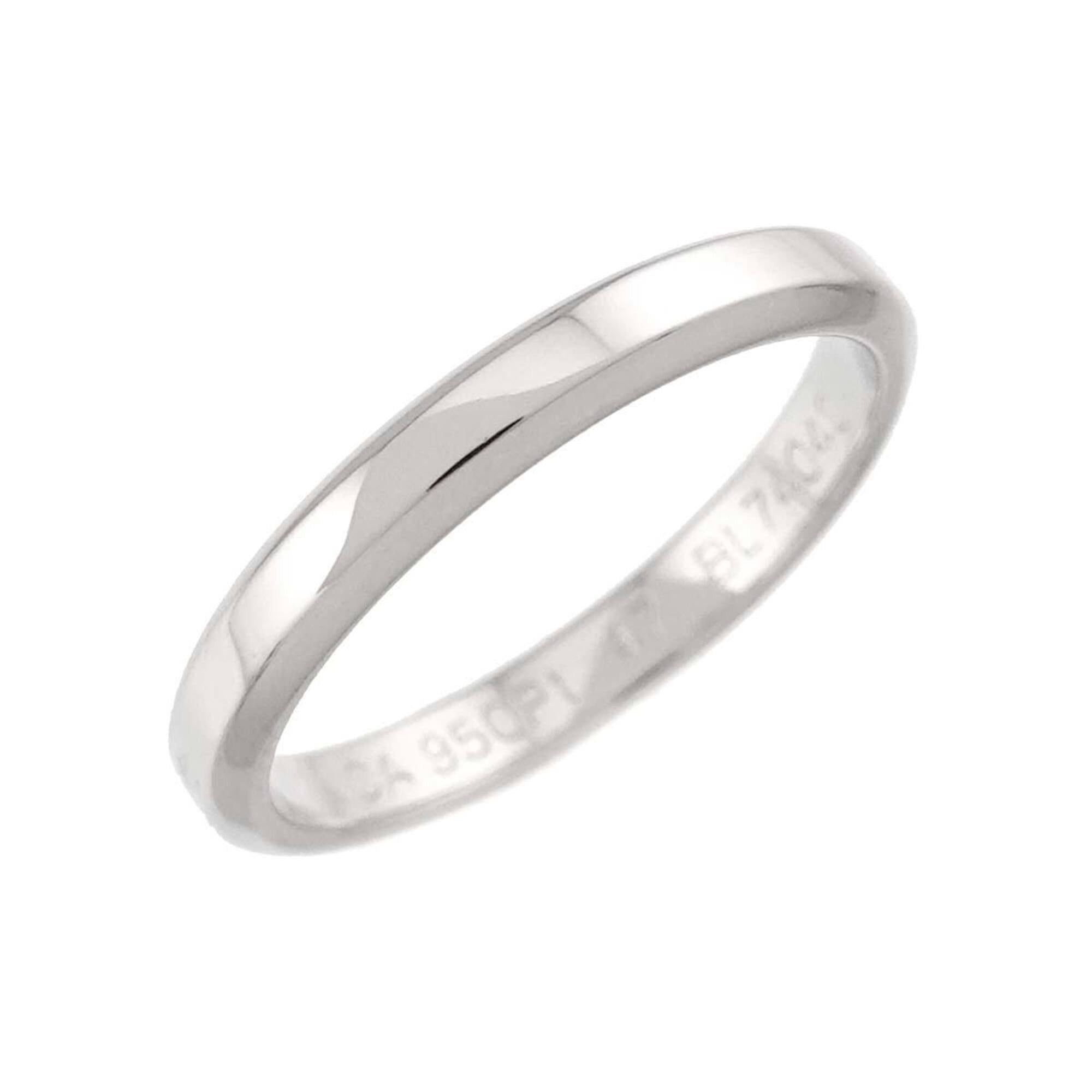 Van Cleef & Arpels Van Cleef & Arpels Tendrement #47 Ring, 2.5mm wide, Platinum. Size ONE SIZE - 6 Thumbnail