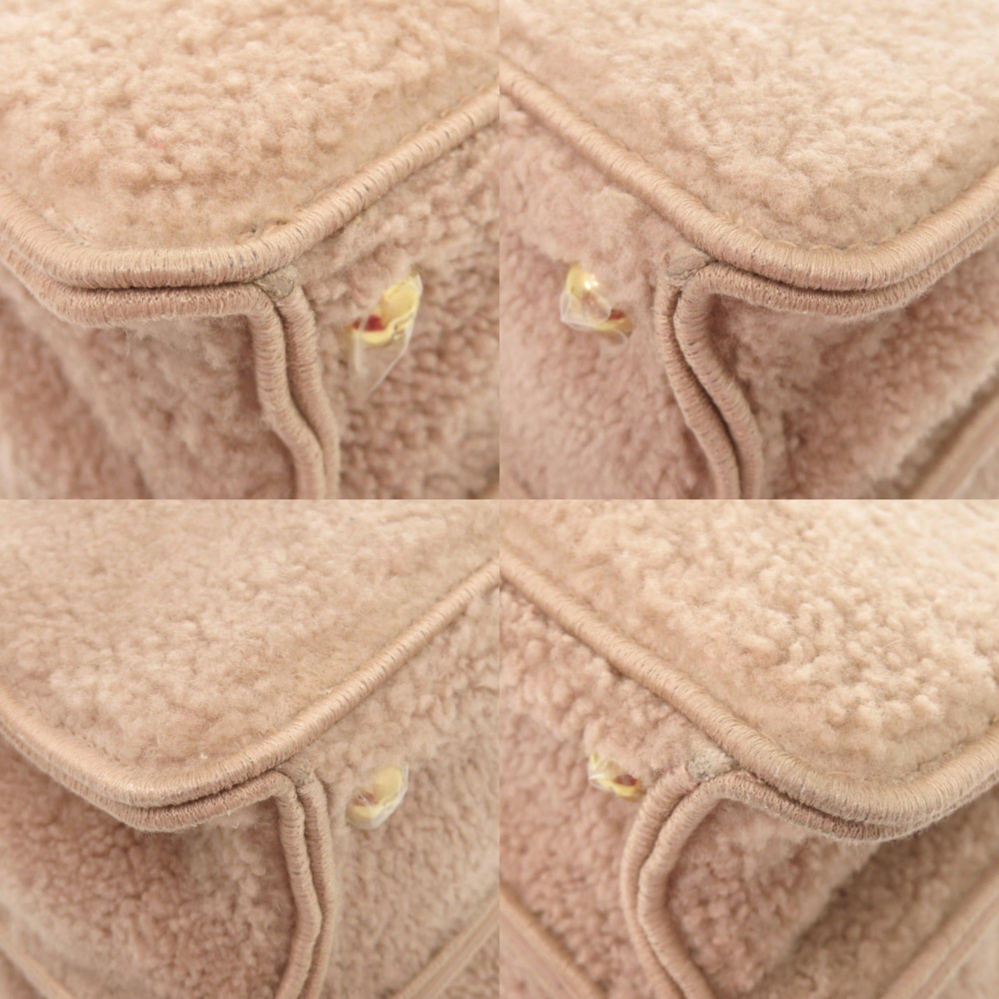 Fendi Excellent condition Fendi Peekaboo I.U. Medium 8BN321 Shearling Pink 2-way Handbag 0341FENDI Size ONE SIZE - 4 Thumbnail