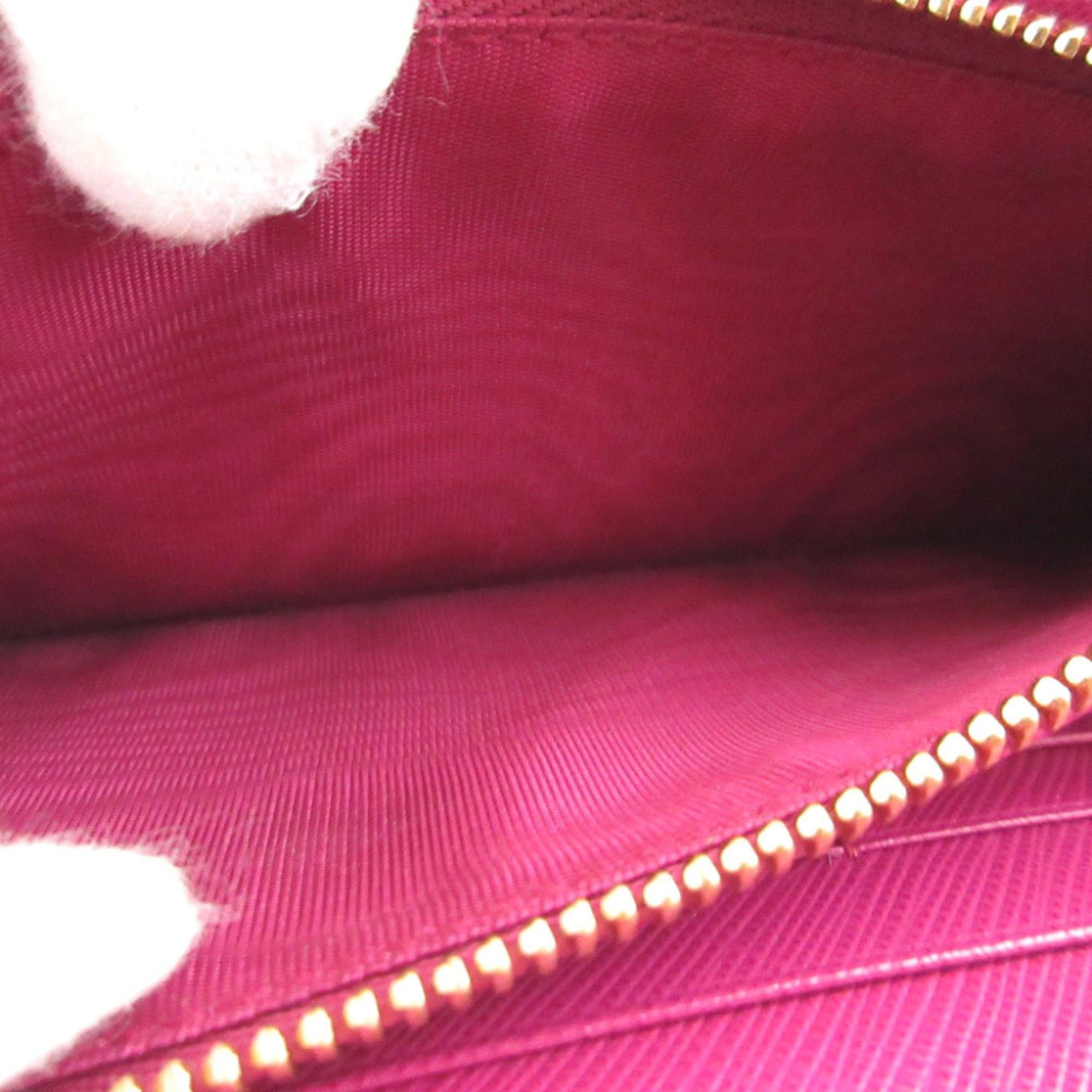 Salvatore Ferragamo Excellent condition Salvatore Ferragamo Vara ribbon leather purple L-shaped zipper long wallet 0523Salvatore Size ONE SIZE - 5 Thumbnail