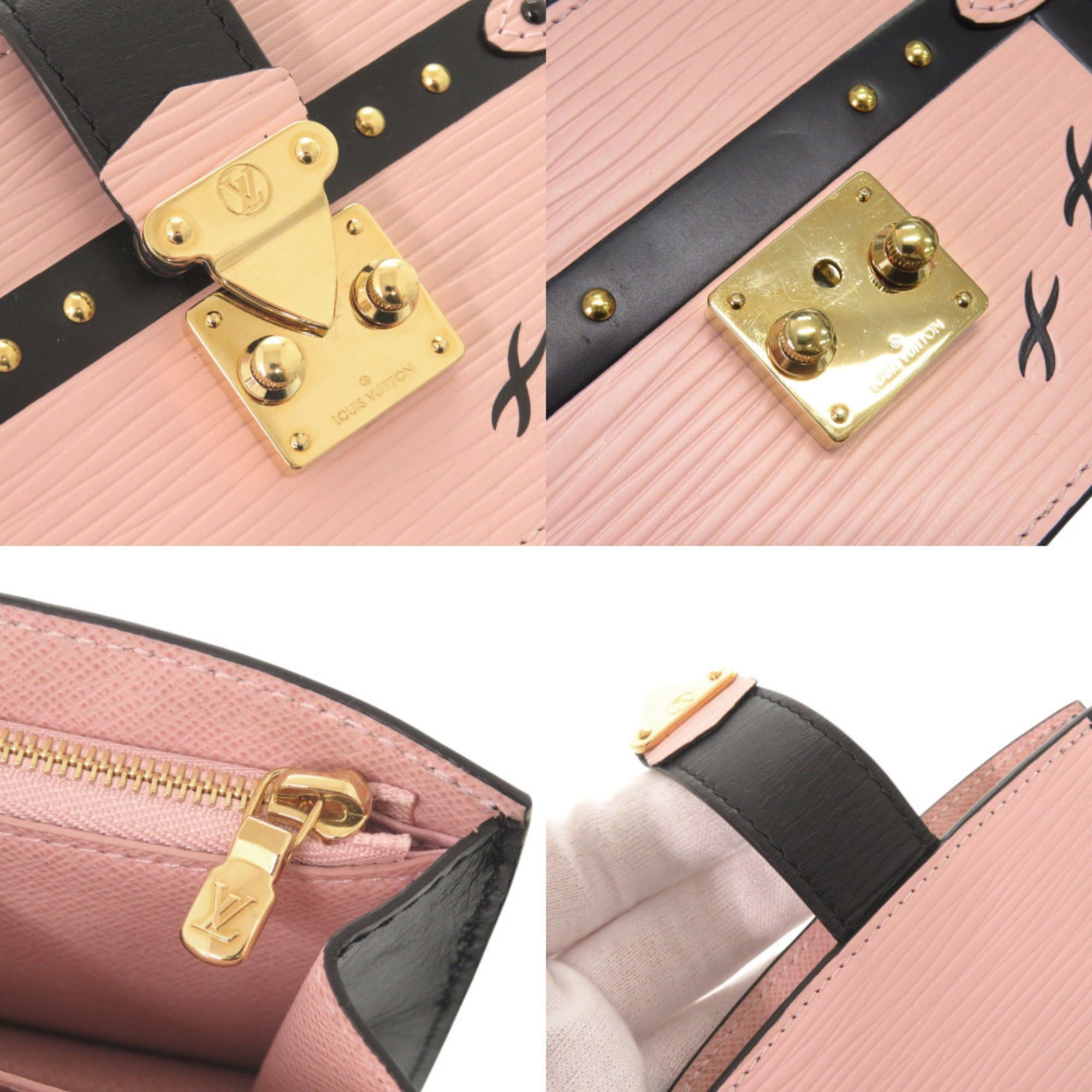 Louis Vuitton Excellent condition Louis Vuitton Epi Trunk Multicart M67506 Rose Ballerine business card holder/card case/wallet/coin case LV 1510 LOUIS VUITTON Size ONE SIZE - 9 Thumbnail
