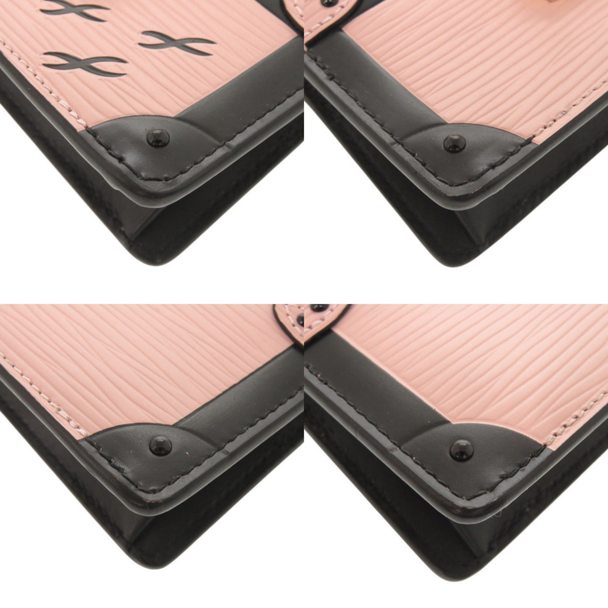 Louis Vuitton Excellent condition Louis Vuitton Epi Trunk Multicart M67506 Rose Ballerine business card holder/card case/wallet/coin case LV 1510 LOUIS VUITTON Size ONE SIZE - 4 Thumbnail
