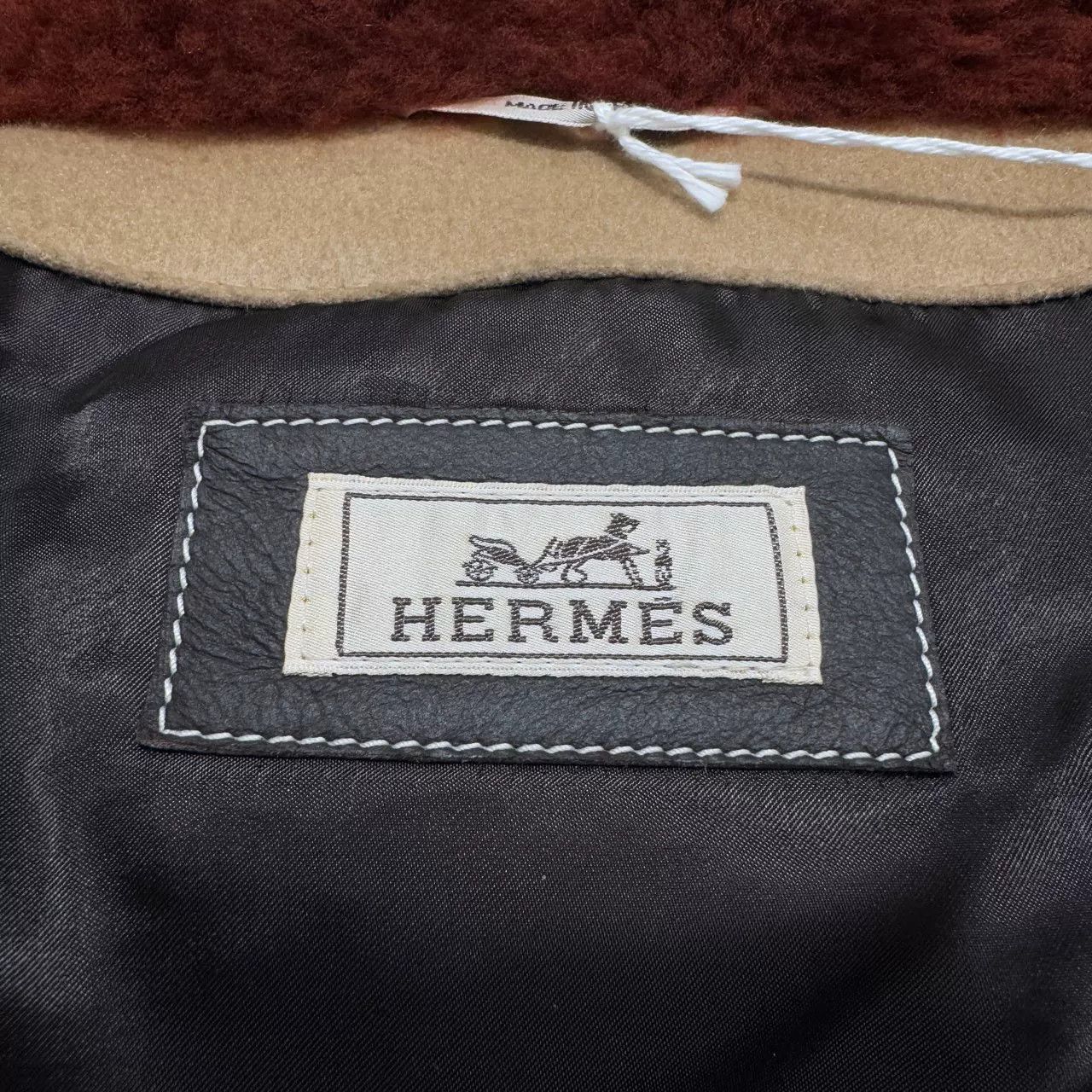 Hermes Hermes Spliced Cotton Coat Size US L / EU 52-54 / 3 - 2 Thumbnail