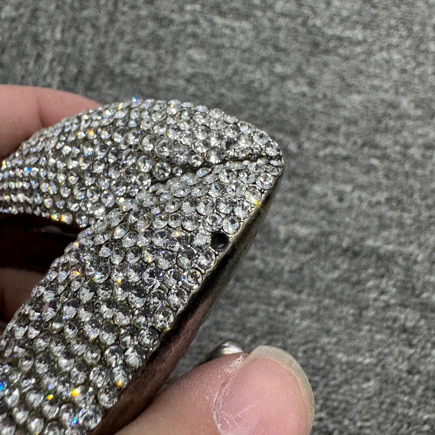 Yves Saint Laurent YSL Rhinestone Bracelet Size ONE SIZE - 2 Thumbnail