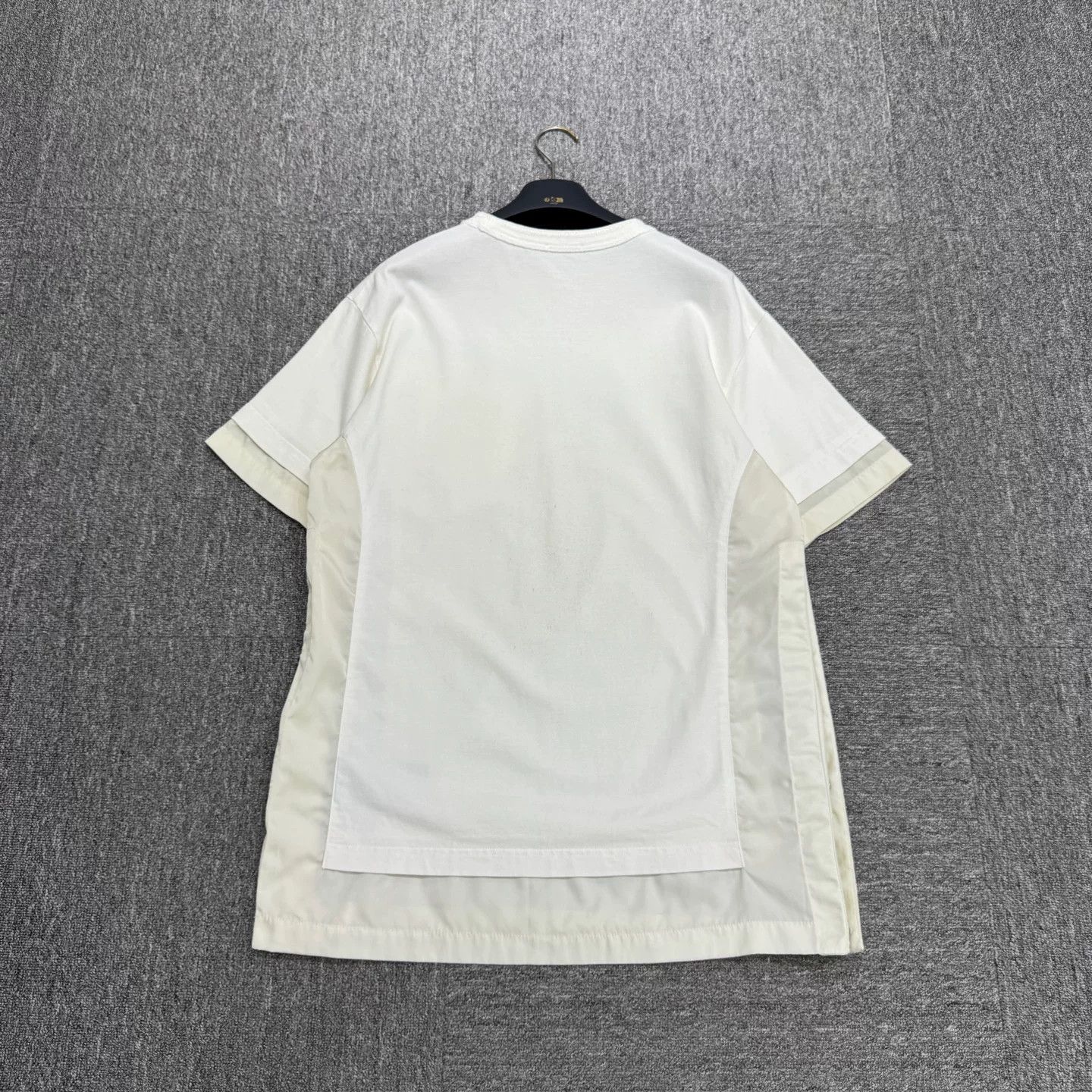 Sacai Dior sacai spliced short-sleeve top Size US M / EU 48-50 / 2 - 5 Thumbnail