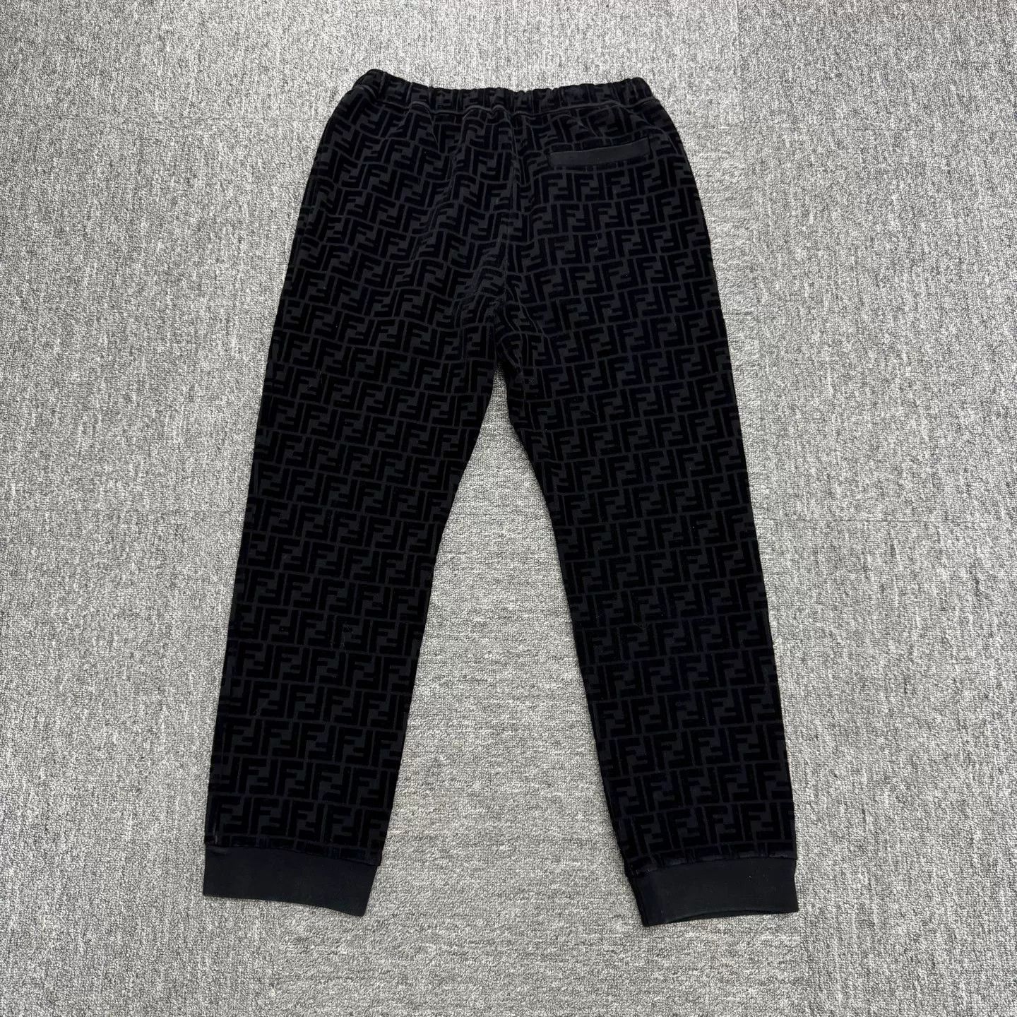 Fendi Fendi Double F All-over Flocked Casual Pants Size US 32 / EU 48 - 5 Thumbnail