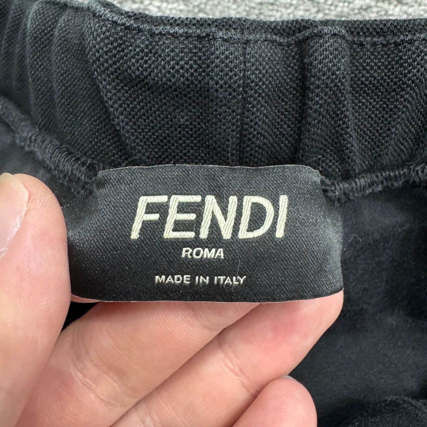 Fendi Fendi Double F All-over Flocked Casual Pants Size US 32 / EU 48 - 2 Thumbnail