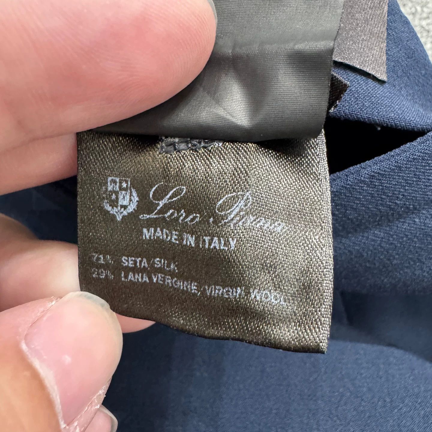 Loro Piana Loro Piana Solid Casual Pants Size US 26 / EU 42 - 4 Thumbnail