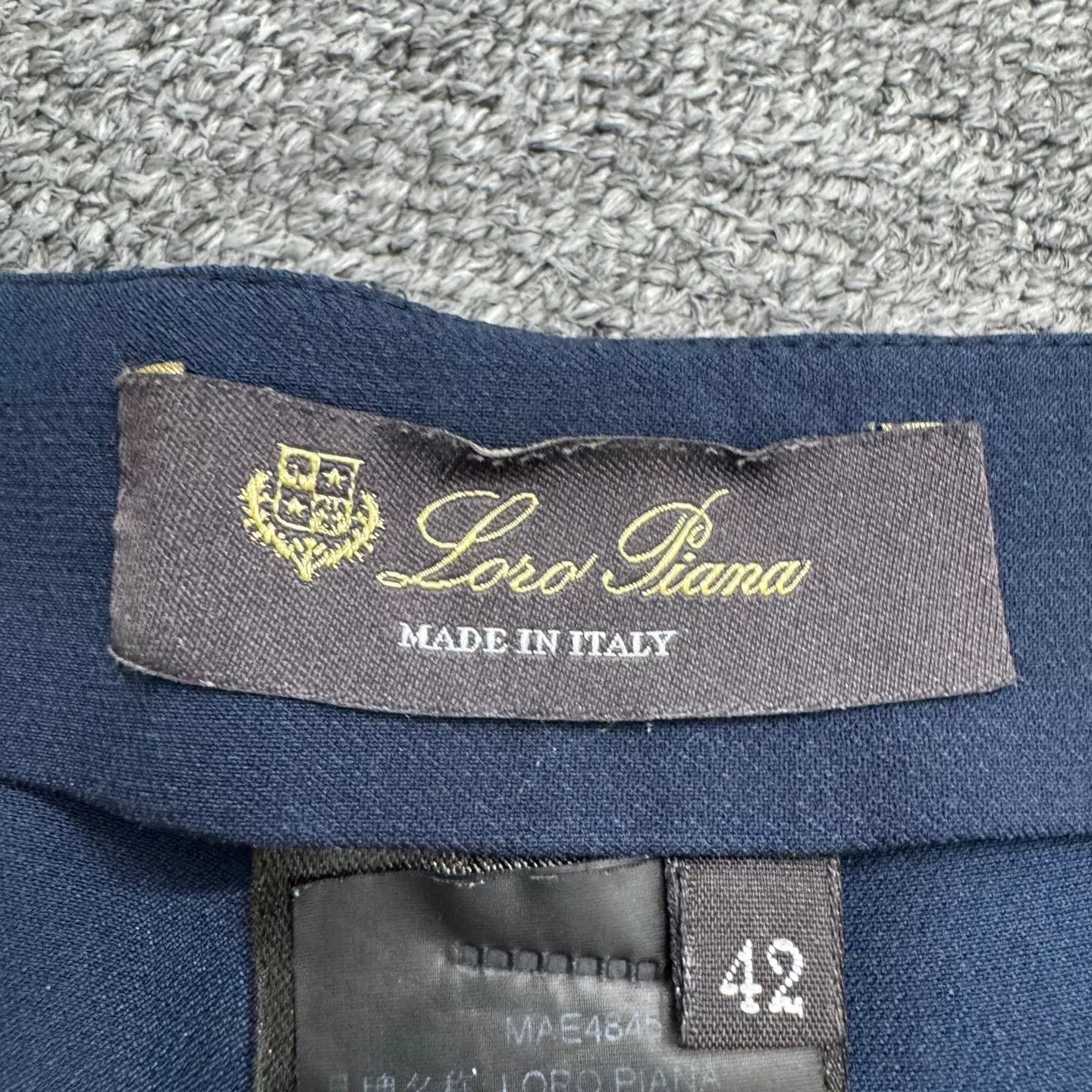 Loro Piana Loro Piana Solid Casual Pants Size US 26 / EU 42 - 2 Thumbnail