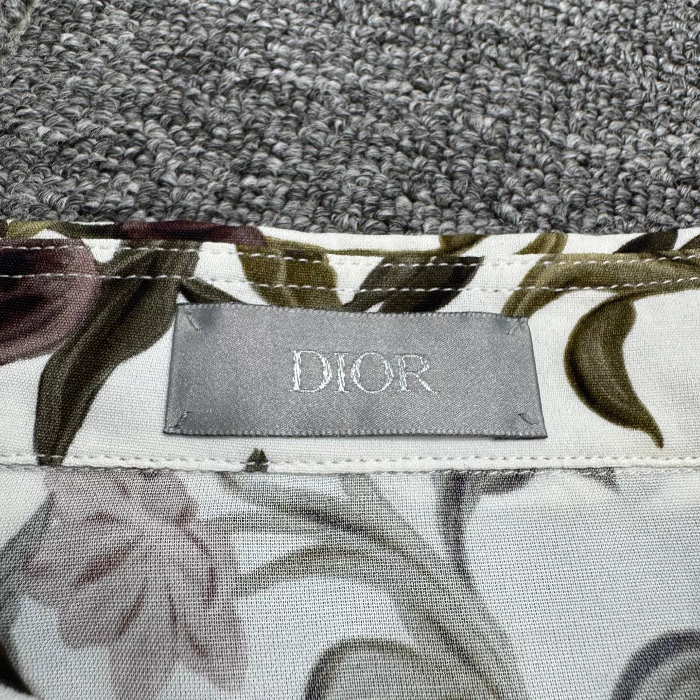 Dior Dior All-over Floral Long-sleeve Shirt Size US L / EU 52-54 / 3 - 3 Thumbnail