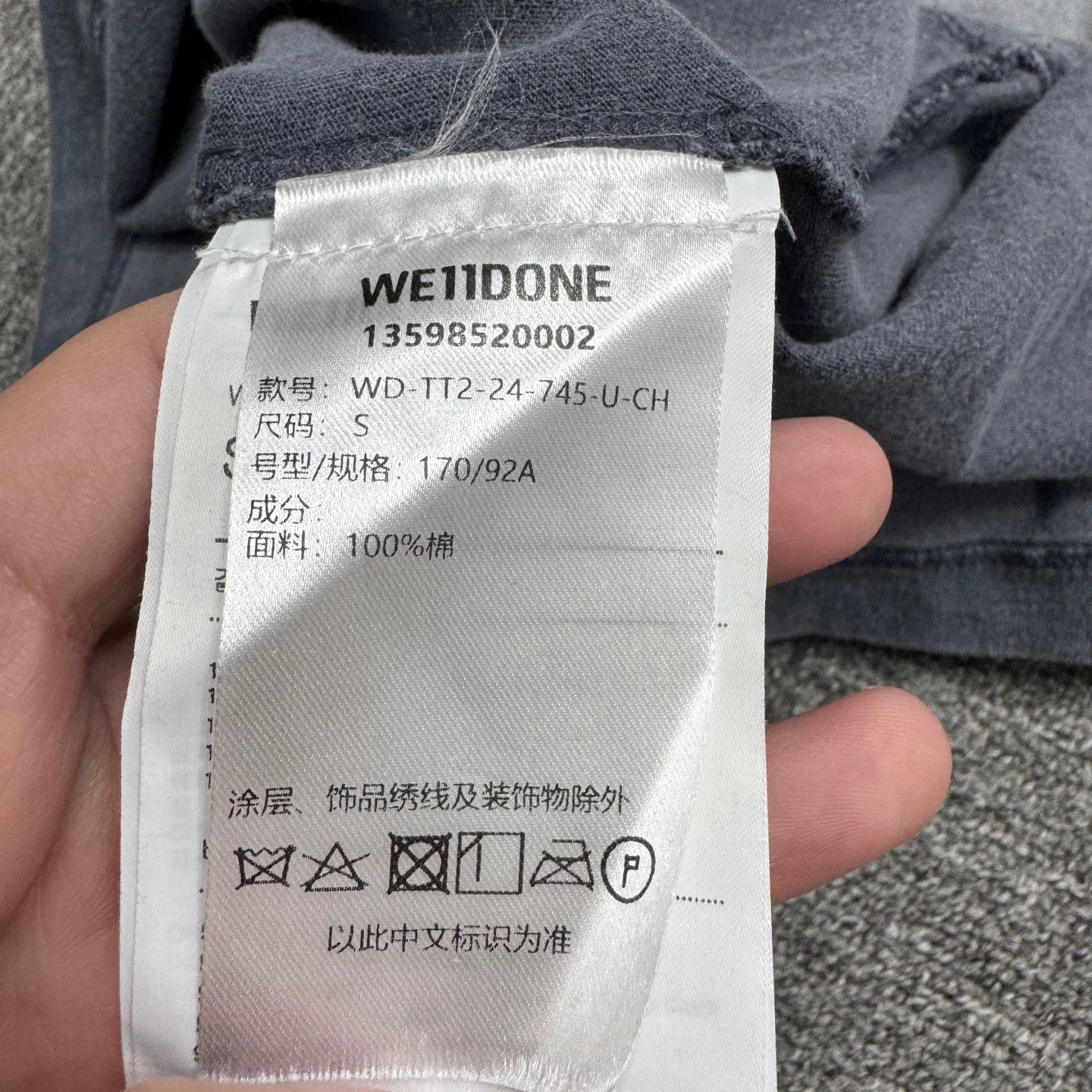 WE11DONE We11done Tie-Dye Gradient Long-Sleeve Size US S / EU 44-46 / 1 - 5 Thumbnail