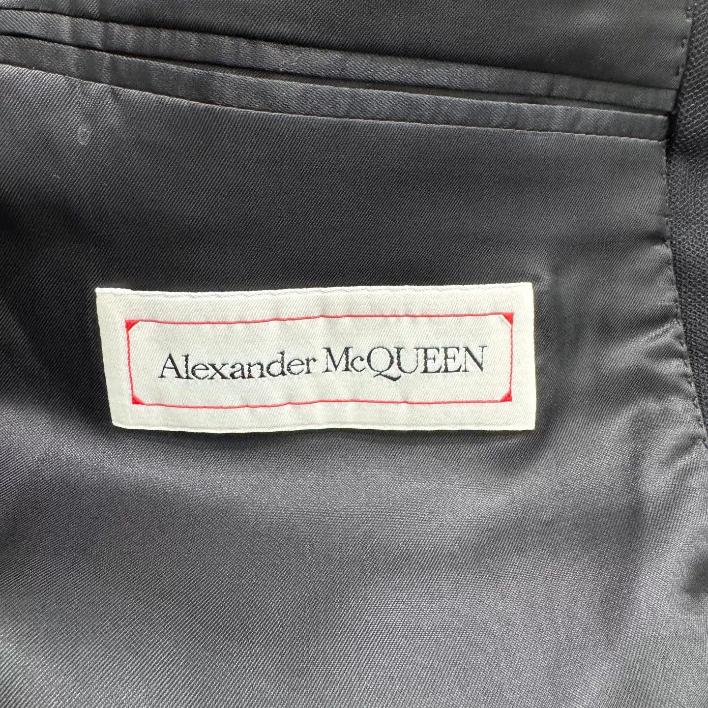 Alexander McQueen Alexander McQueen Couture Beaded Floral Wool Blazer Size US M / EU 48-50 / 2 - 2 Thumbnail