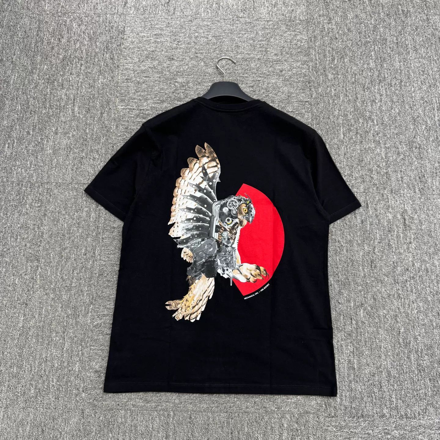 Neil Barrett Neil Barrett Mechanical Owl T-Shirt Size US M / EU 48-50 / 2 - 5 Thumbnail
