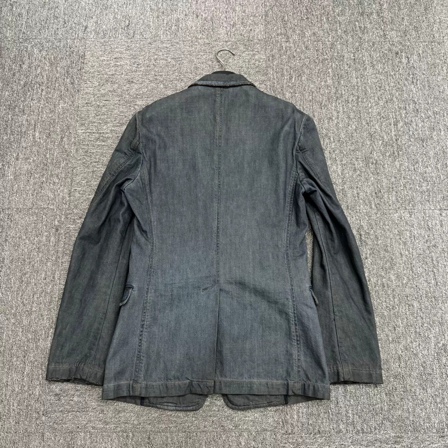 Dolce & Gabbana DG Distressed Denim Blazer Size US S / EU 44-46 / 1 - 5 Thumbnail