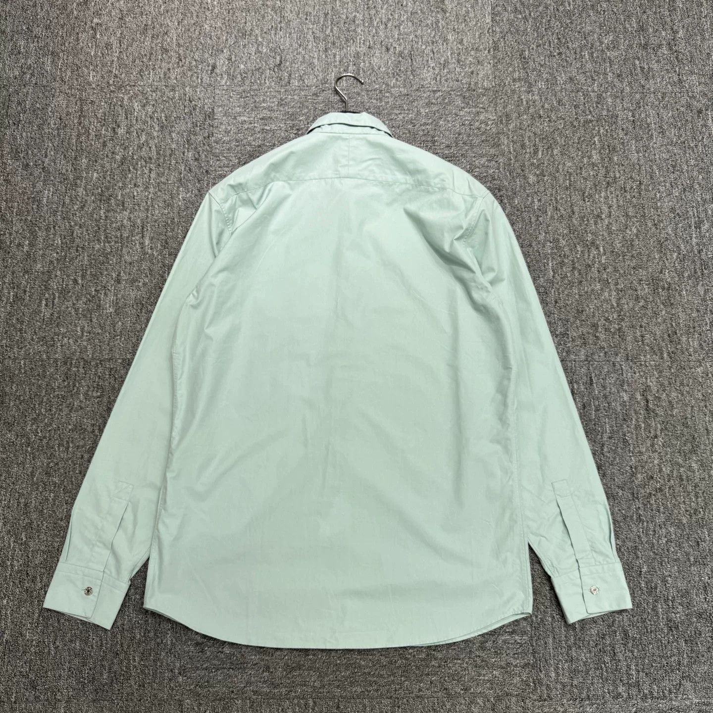 Hermes Hermes Mint Green Pocket Shirt Size US XXS / EU 40 - 5 Thumbnail
