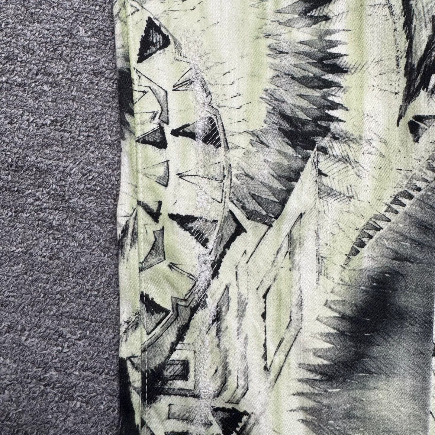 Balmain Balmain Symmetric Pattern Jeans Size US 31 - 2 Thumbnail