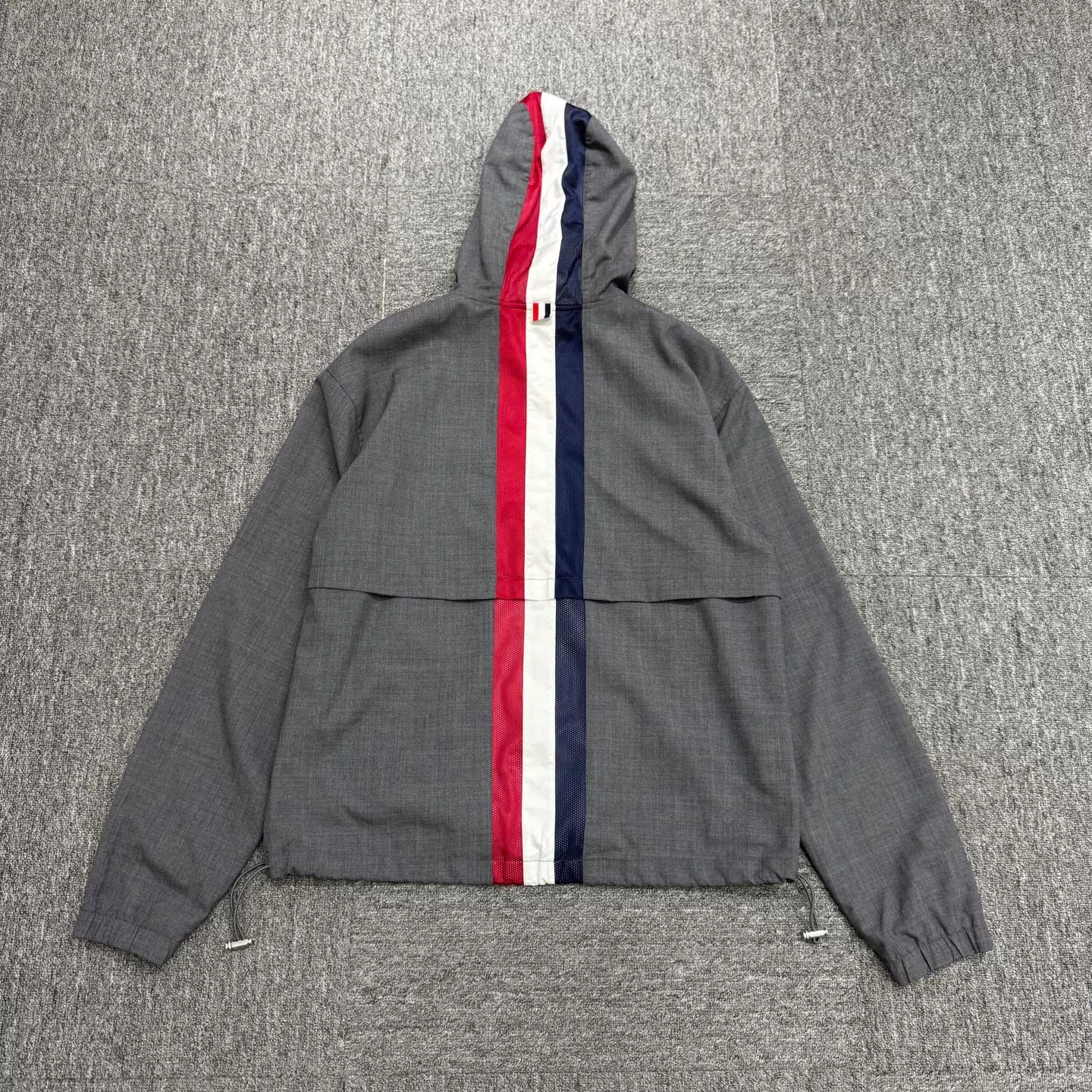 Thom Browne Thom Browne Gray Wool Coat Size US L / EU 52-54 / 3 - 6 Thumbnail